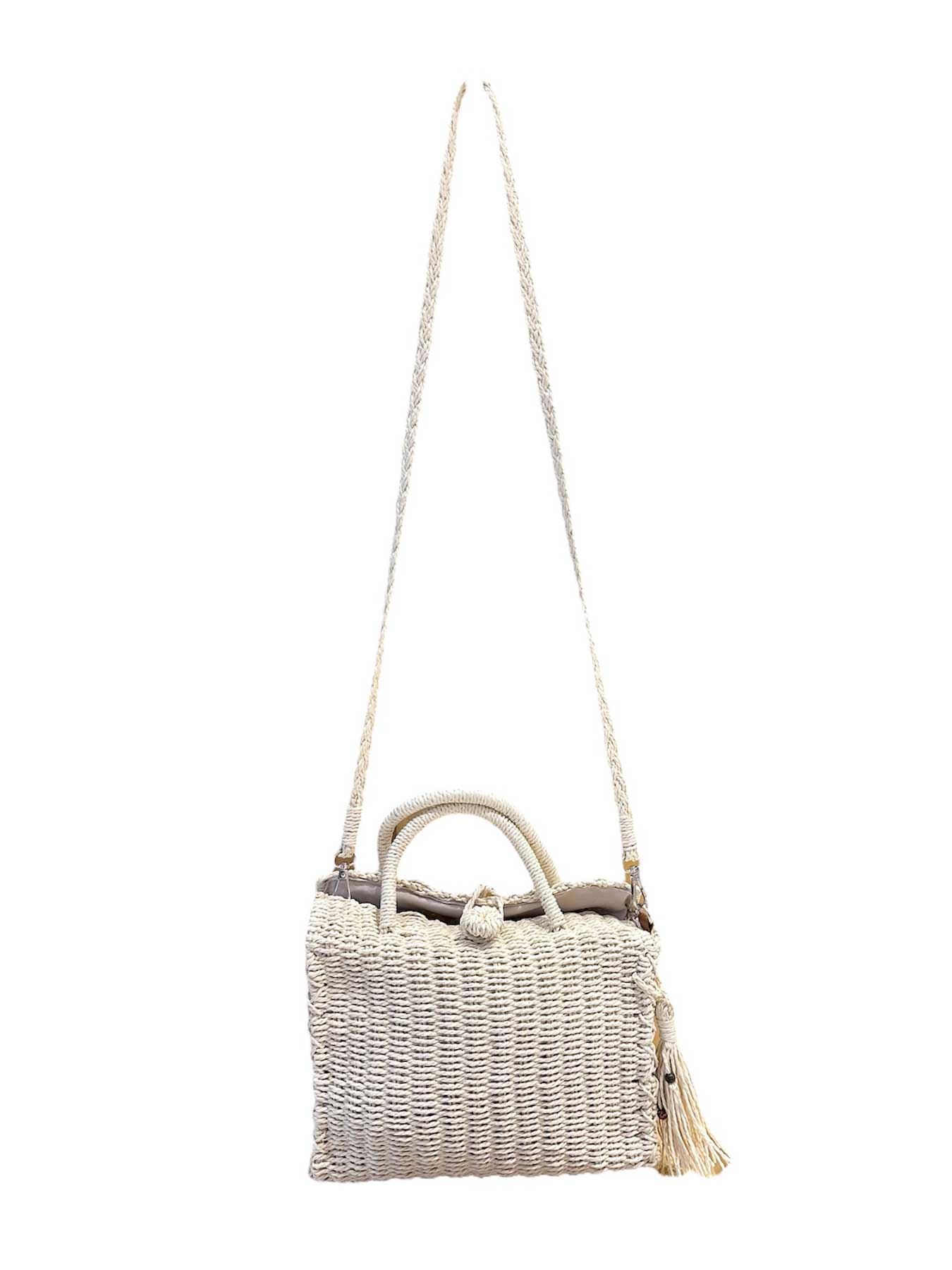 Borsetta Mare Tracolla Paglia Bikini D'amare