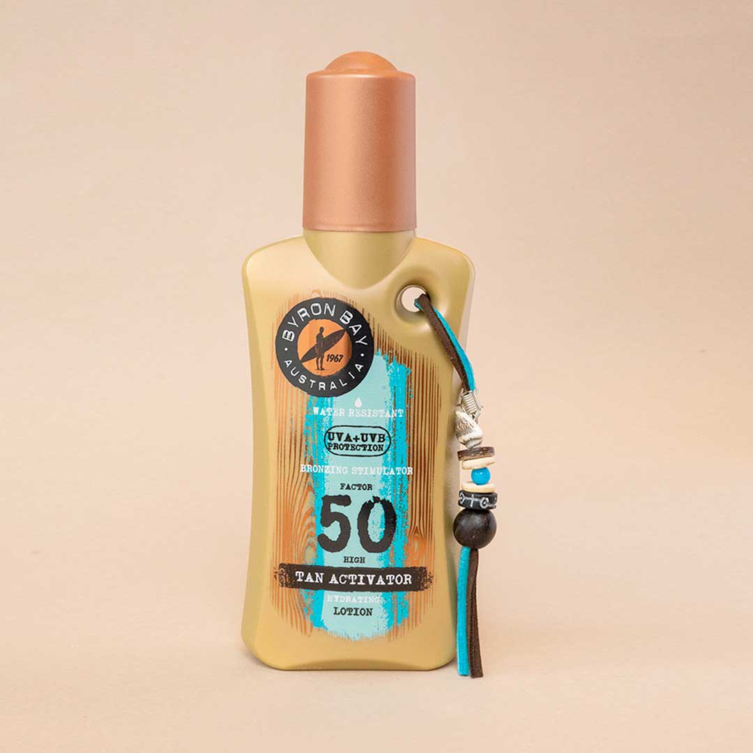 Byron Bay Solare con Attivatore di Abbronzatura 50 SPF Byron Bay