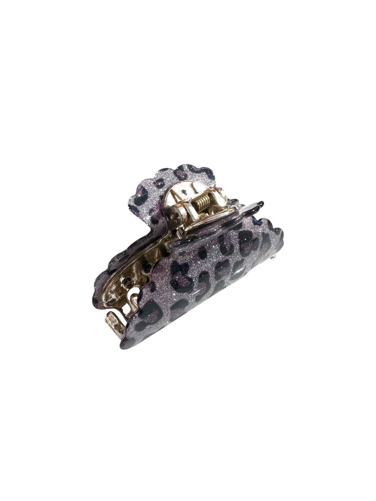 Ferma Capelli Leopardato Glitter Invisibobble