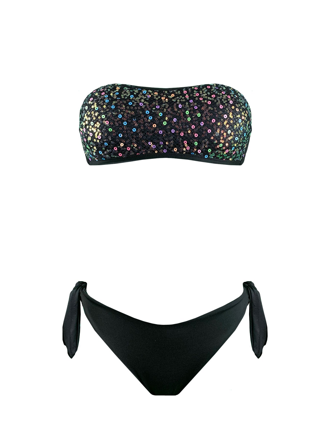 Coals Beach Bikini Fascia Paillettes Rainbow Coals Beach