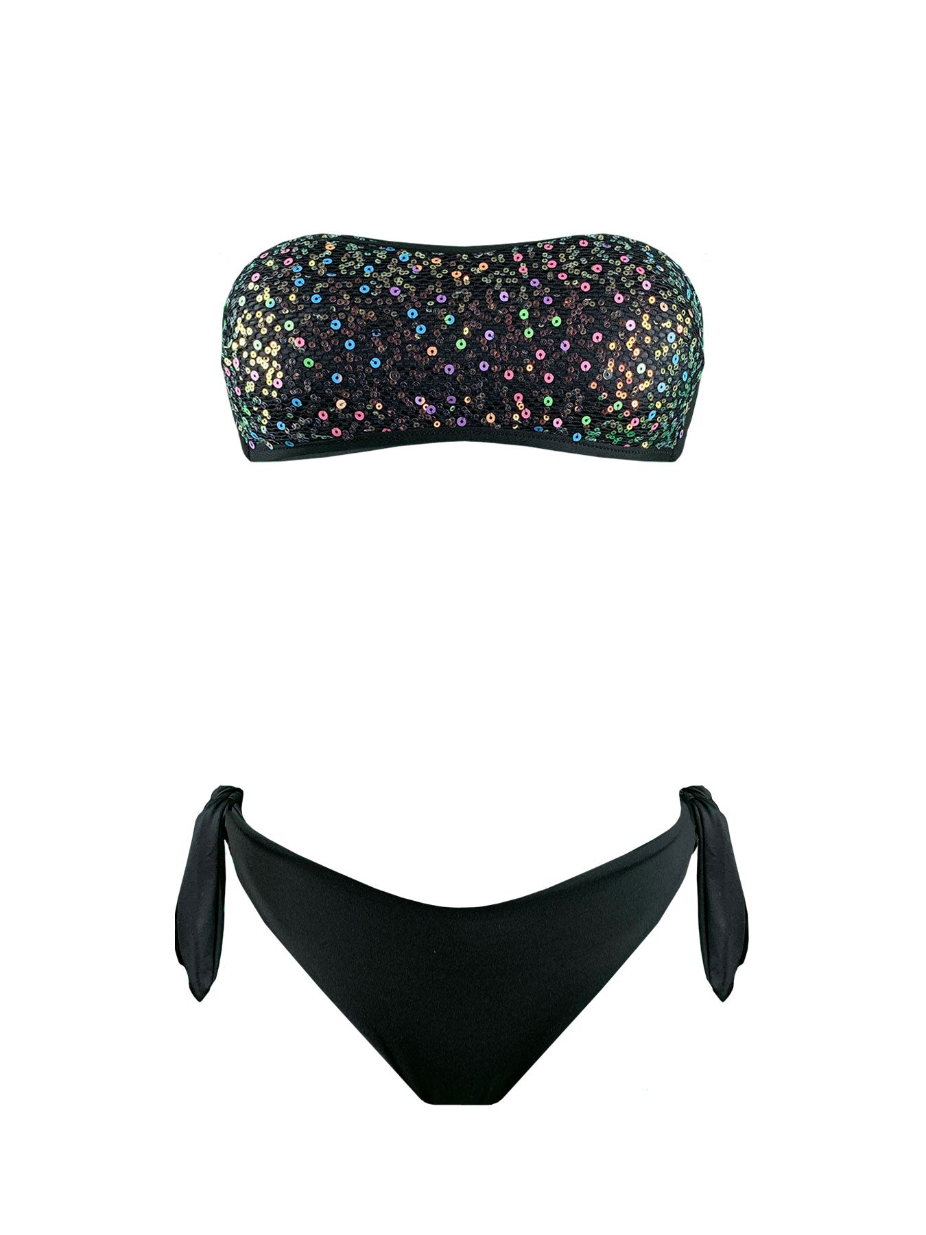 Coals Beach Bikini Fascia Paillettes Rainbow