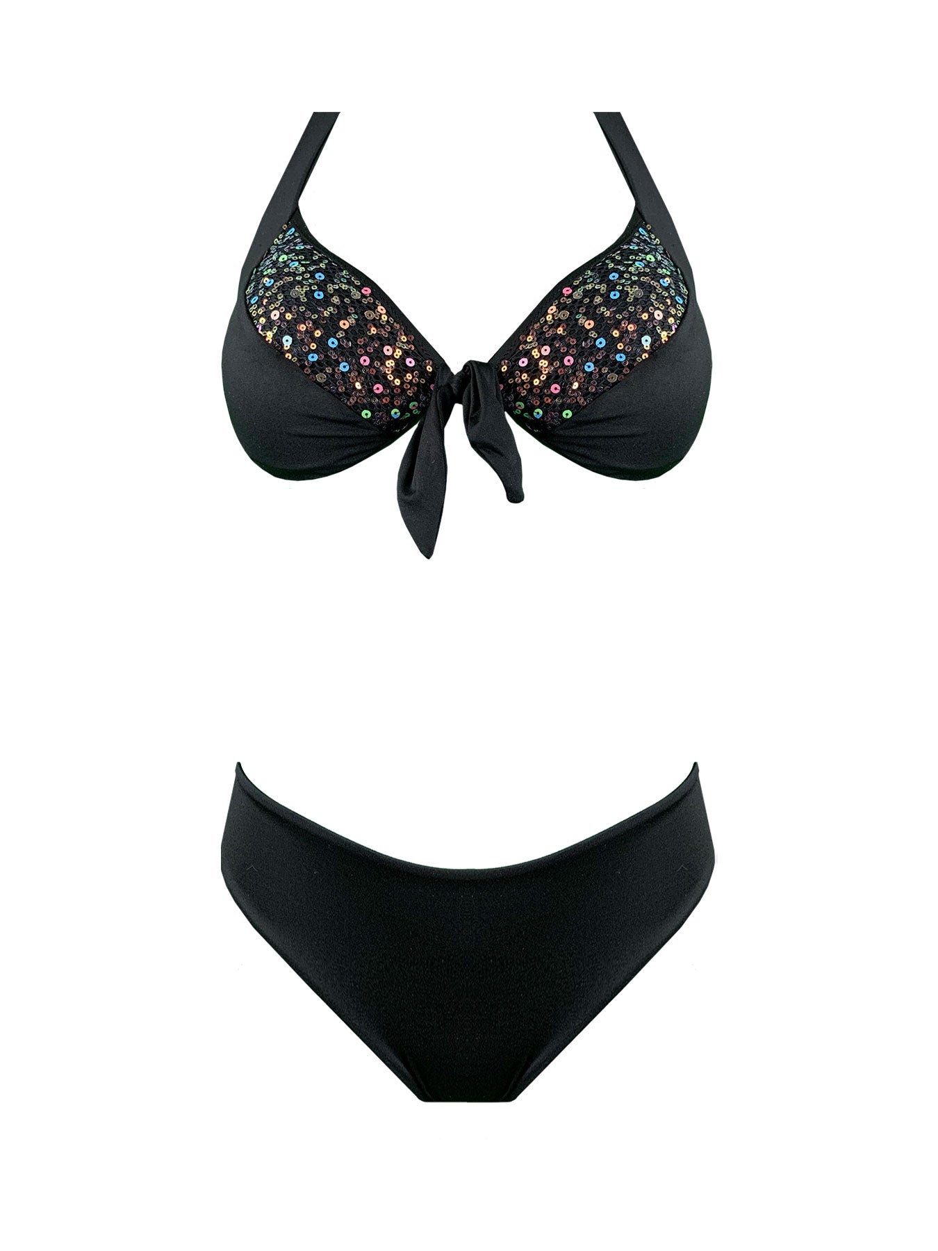 Coals Beach Bikini Ferretto KC Paillettes Rainbow