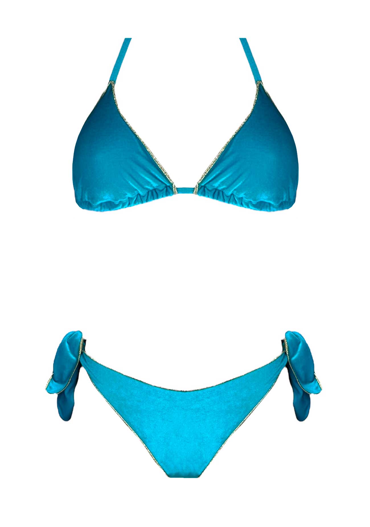 Coals Beach Bikini Triangolo Velluto Nabucco - Bikini D'amare Riccione