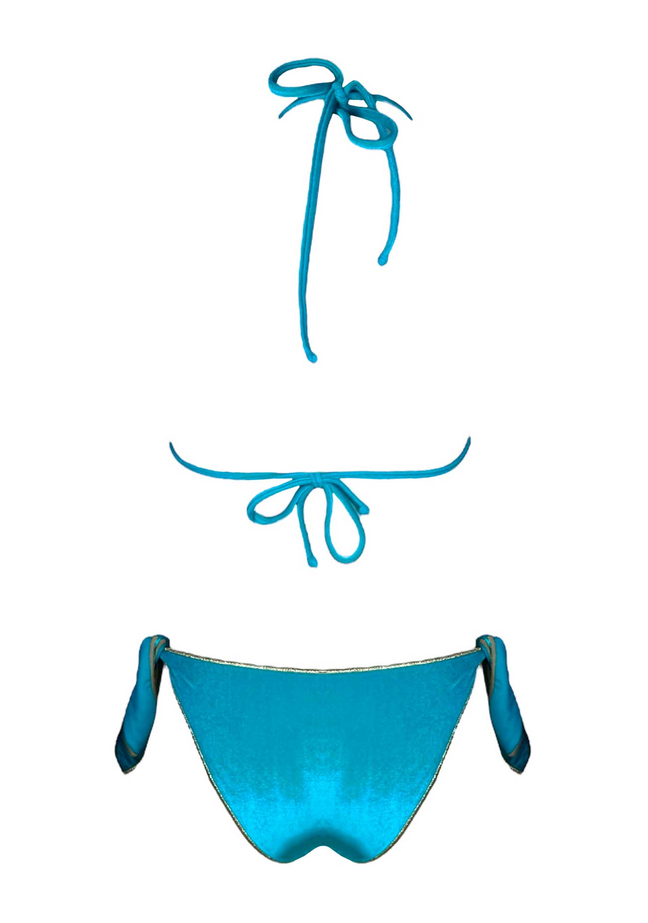 Coals Beach Bikini Triangolo Velluto Nabucco - Bikini D'amare Riccione