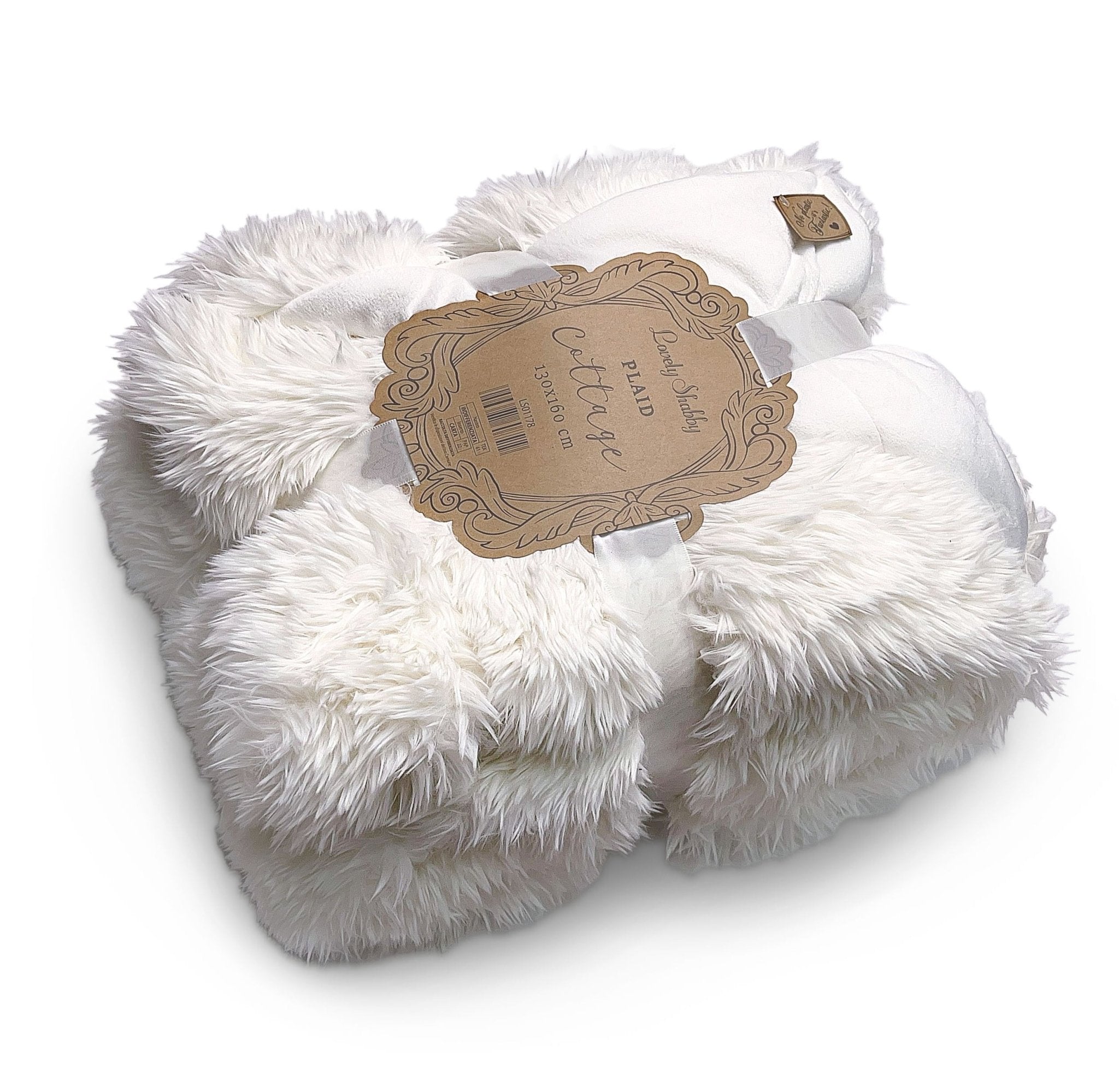 Lovely Shabby Plaid Cottage 130 x 160 cm Lovely Shabby