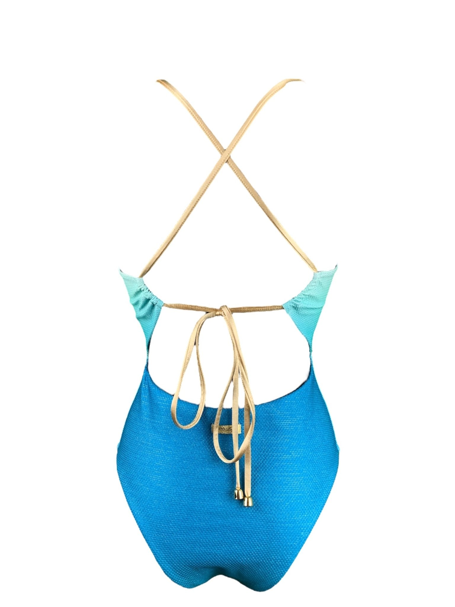 Genius Intero Lily Nuance Azzurro Genius Beachwear