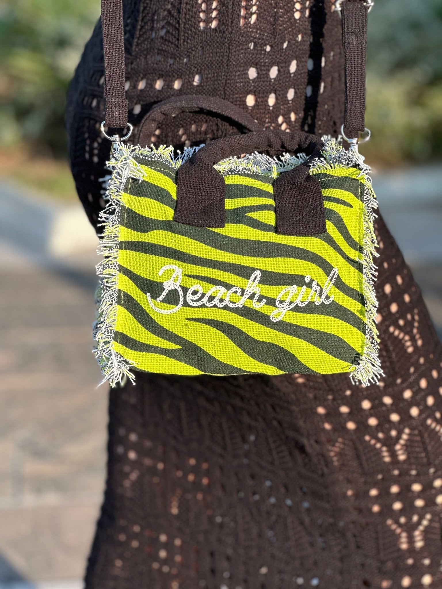 Lovely Beach Borsetta Tracolla New Zebra - Bikini D'amare Riccione