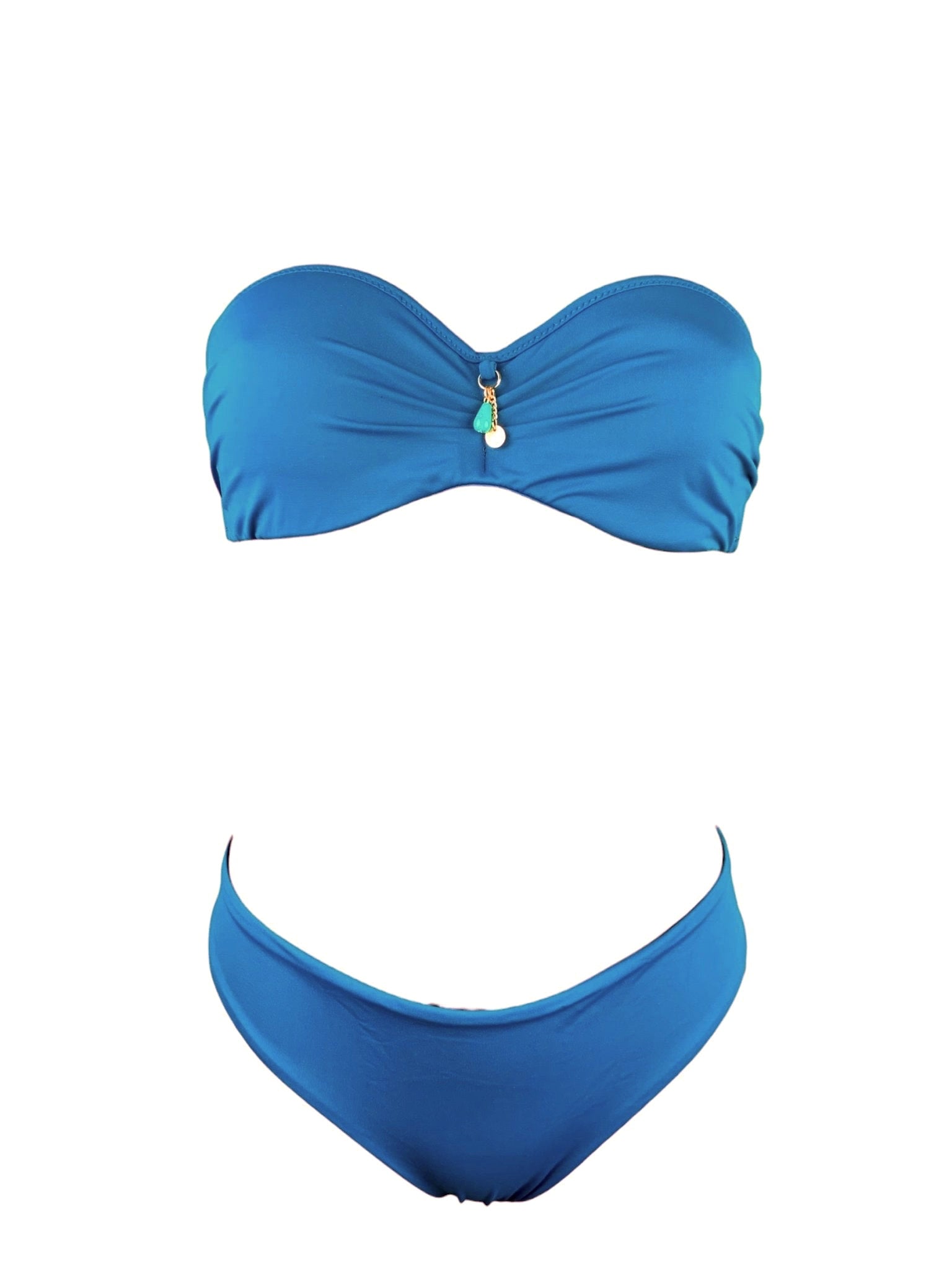 Marette Bikini Balconcino Blu’ Tropico - Bikini D'amare Riccione