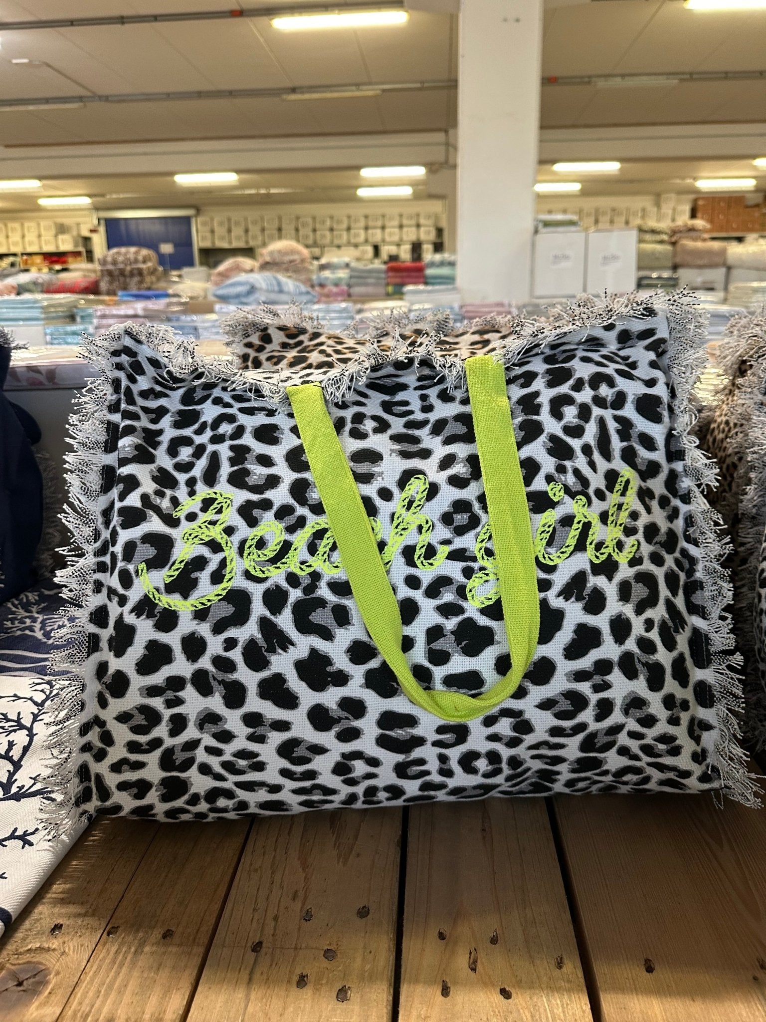 Lovely Beach Borsa Mare Beach Girl New Leopard Lovely Beach