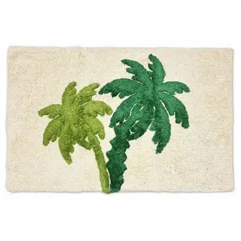 Lovely Shabby Tappeto Bagno Palme - Scegli il Colore - Bikini D'amare Riccione