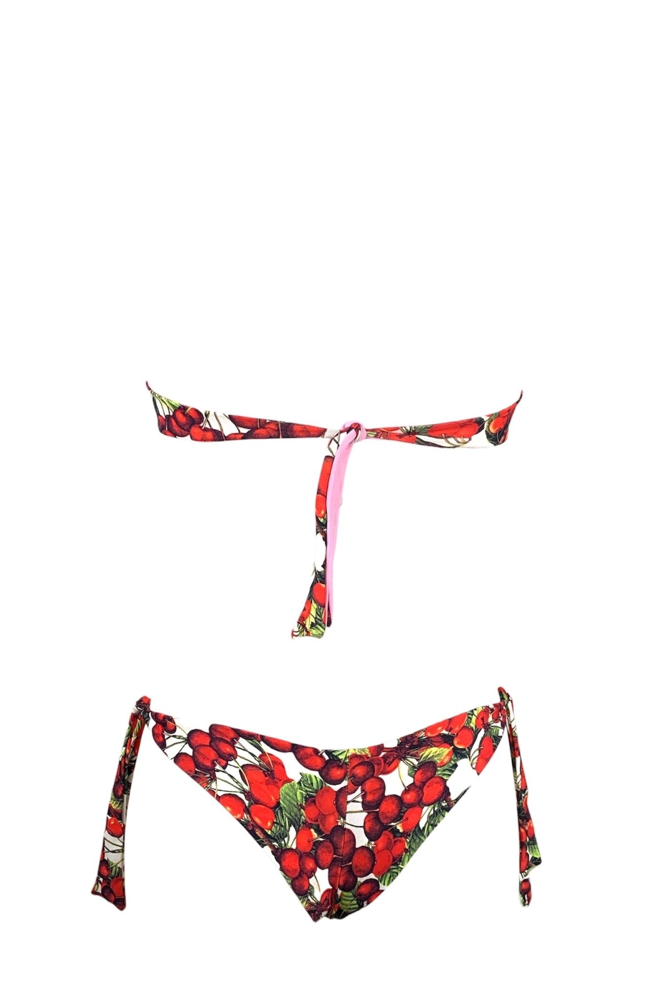 Bikini Fascia Fantasia Ciliegie Brasil - Bikini D'amare Riccione