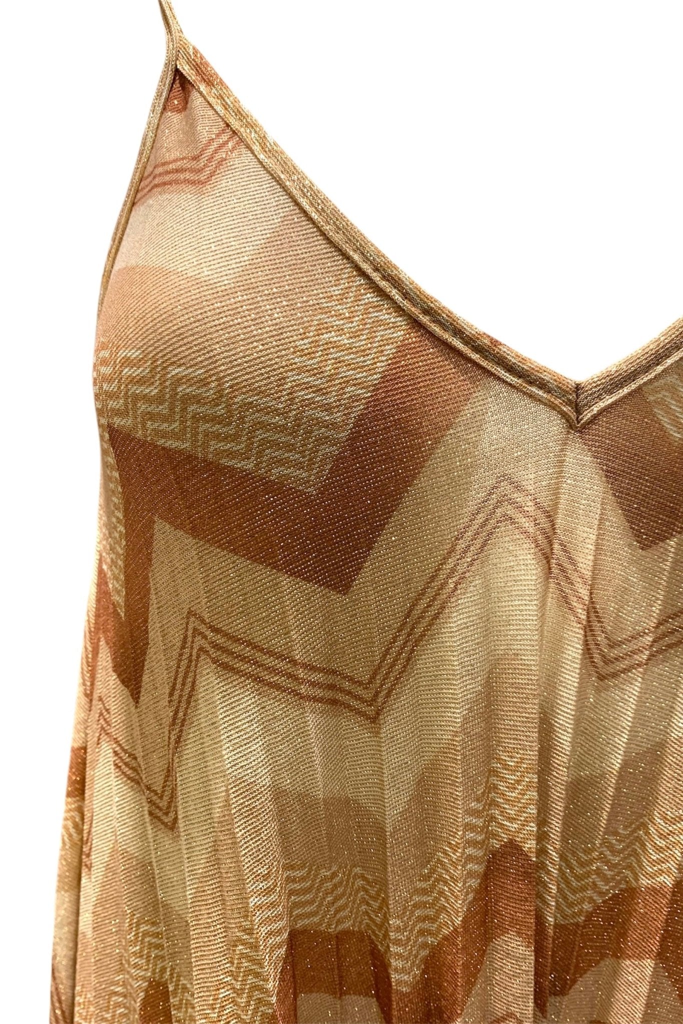 Abito Prendisole Plisse’Dorato - Bikini D'amare Riccione