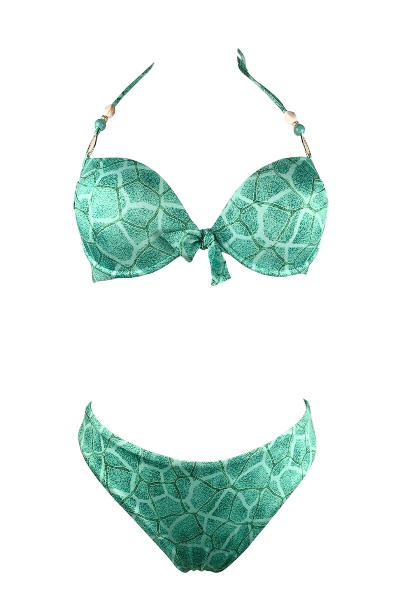 Genius Bikini Push Up Elodie Kiraf Acqua - Bikini D'amare Riccione