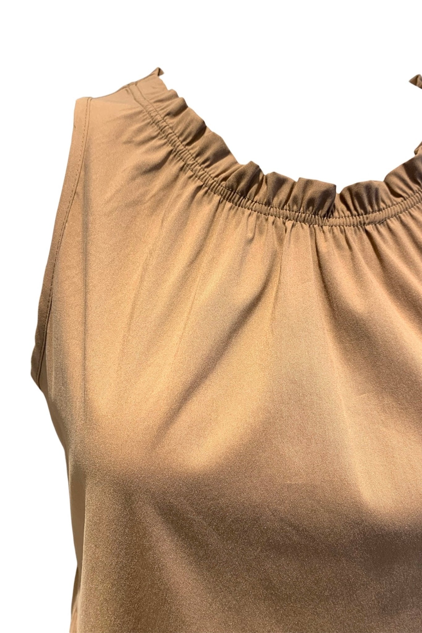 Bighet Abito Lungo Smanicato Balze - Bikini D'amare Riccione