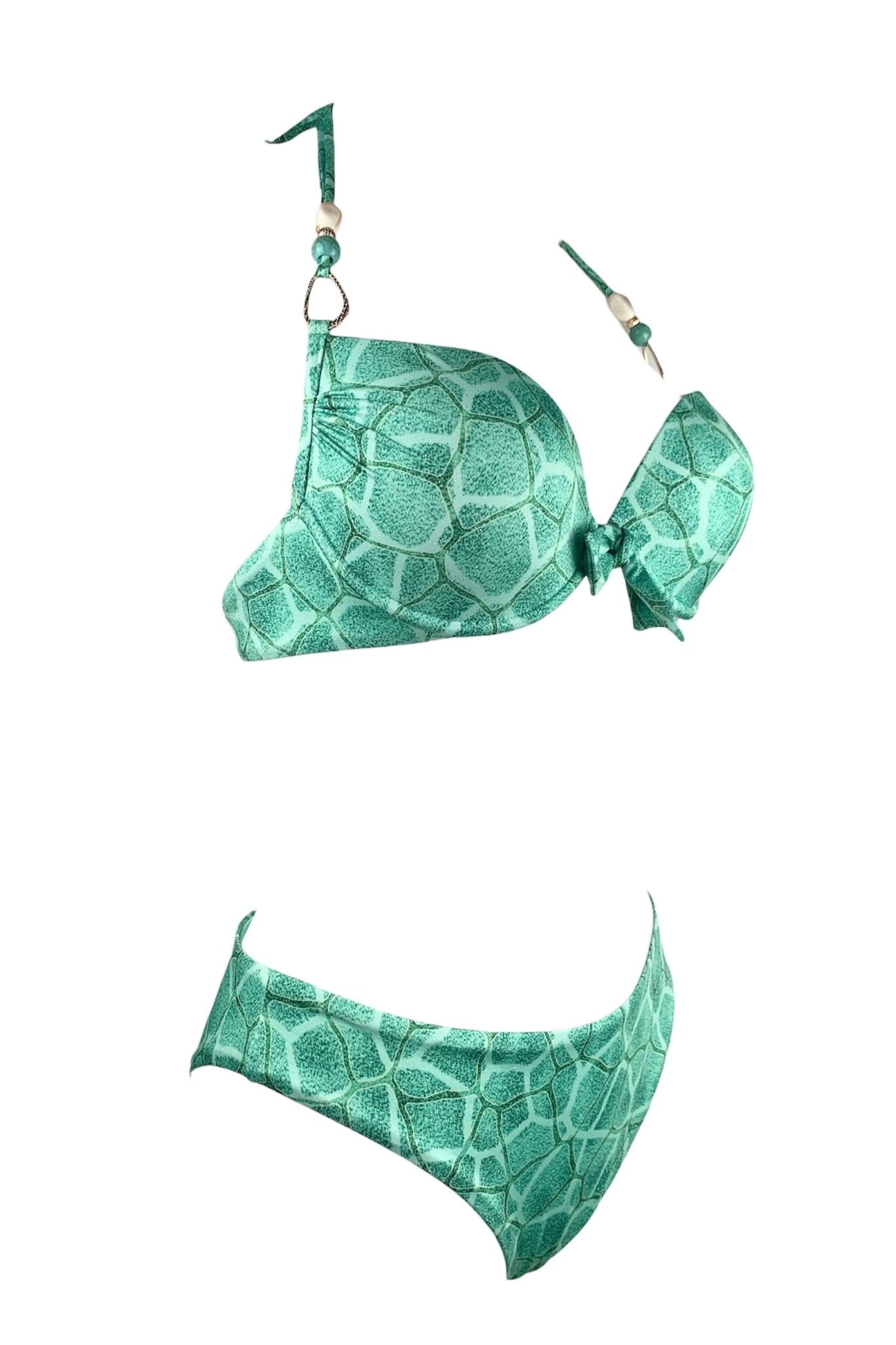 Genius Bikini Push Up Elodie Kiraf Acqua - Bikini D'amare Riccione