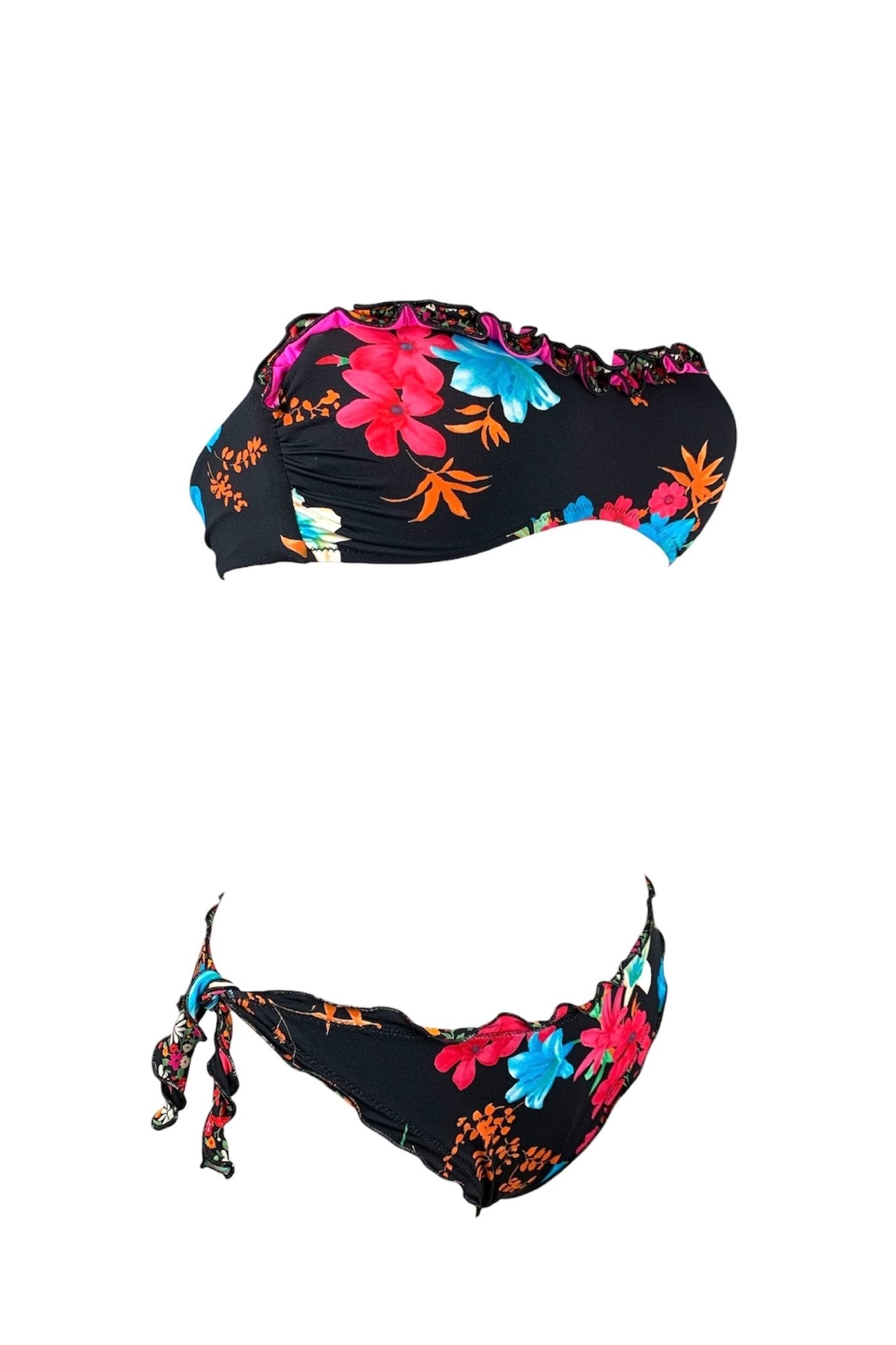 Bikini Fascia Fantasia Rouches Prillo - Bikini D'amare Riccione
