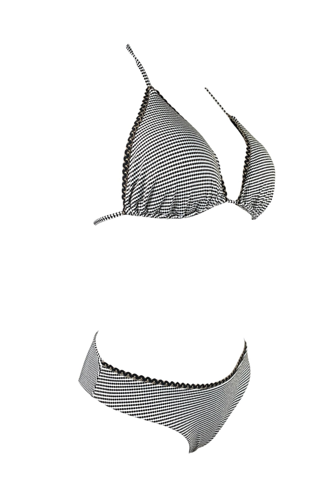Bikini Triangolo Vichy Brasil - Bikini D'amare Riccione