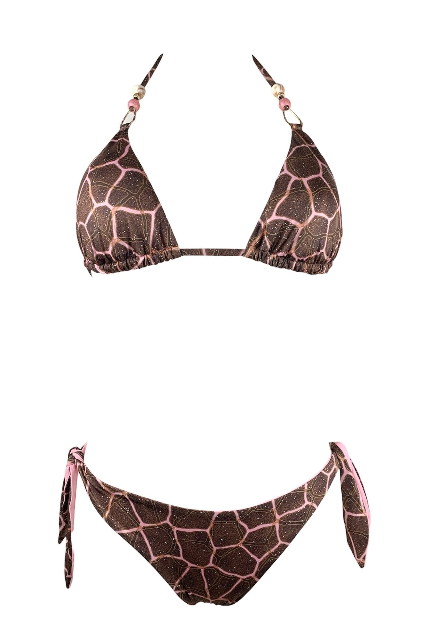 Genius Bikini Triangolo Susy Kiraf Ciocco - Bikini D'amare Riccione