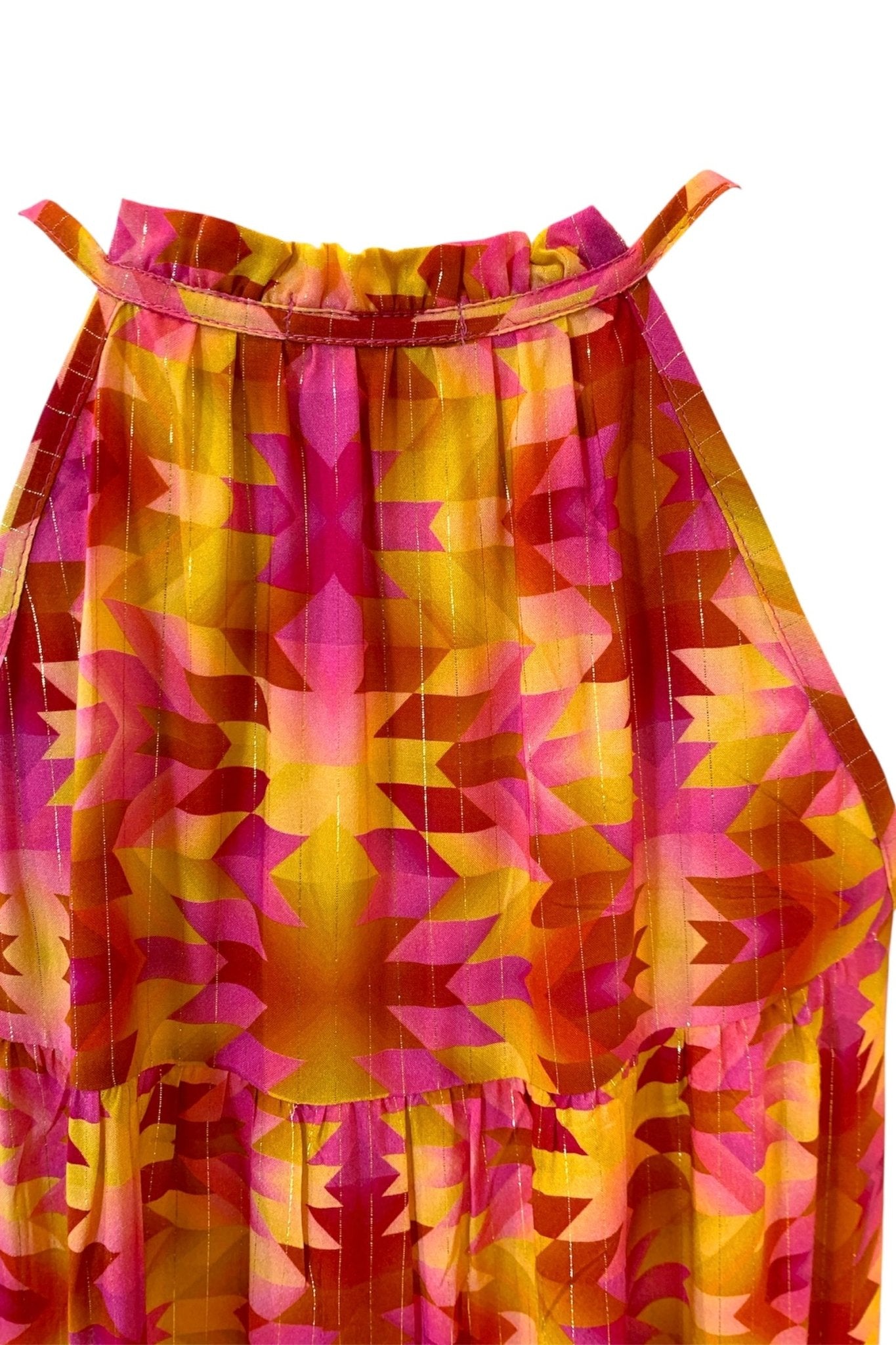 2Bekini Abito Lungo Prendisole Aztek Peonia - Bikini D'amare Riccione