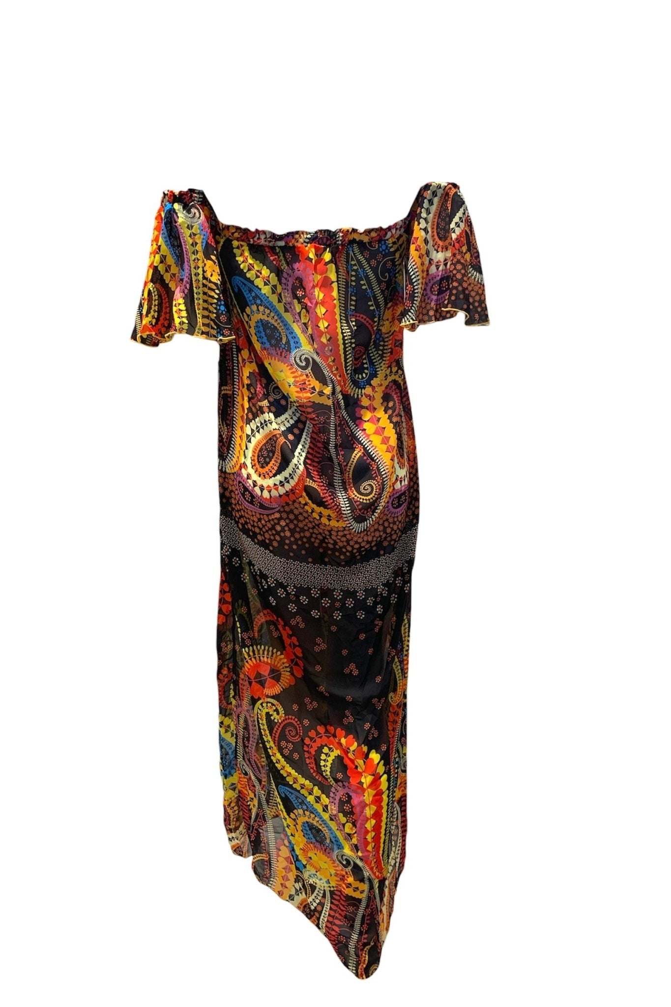 Susy Mix Abito Lungo Fantasia Arriccio - Bikini D'amare Riccione