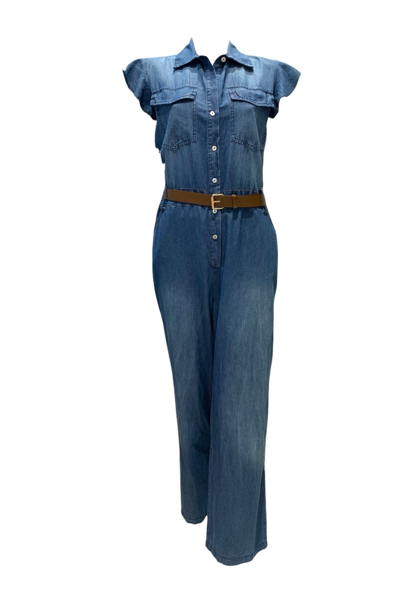 Bighet Tuta Lunga Jeans - Bikini D'amare Riccione