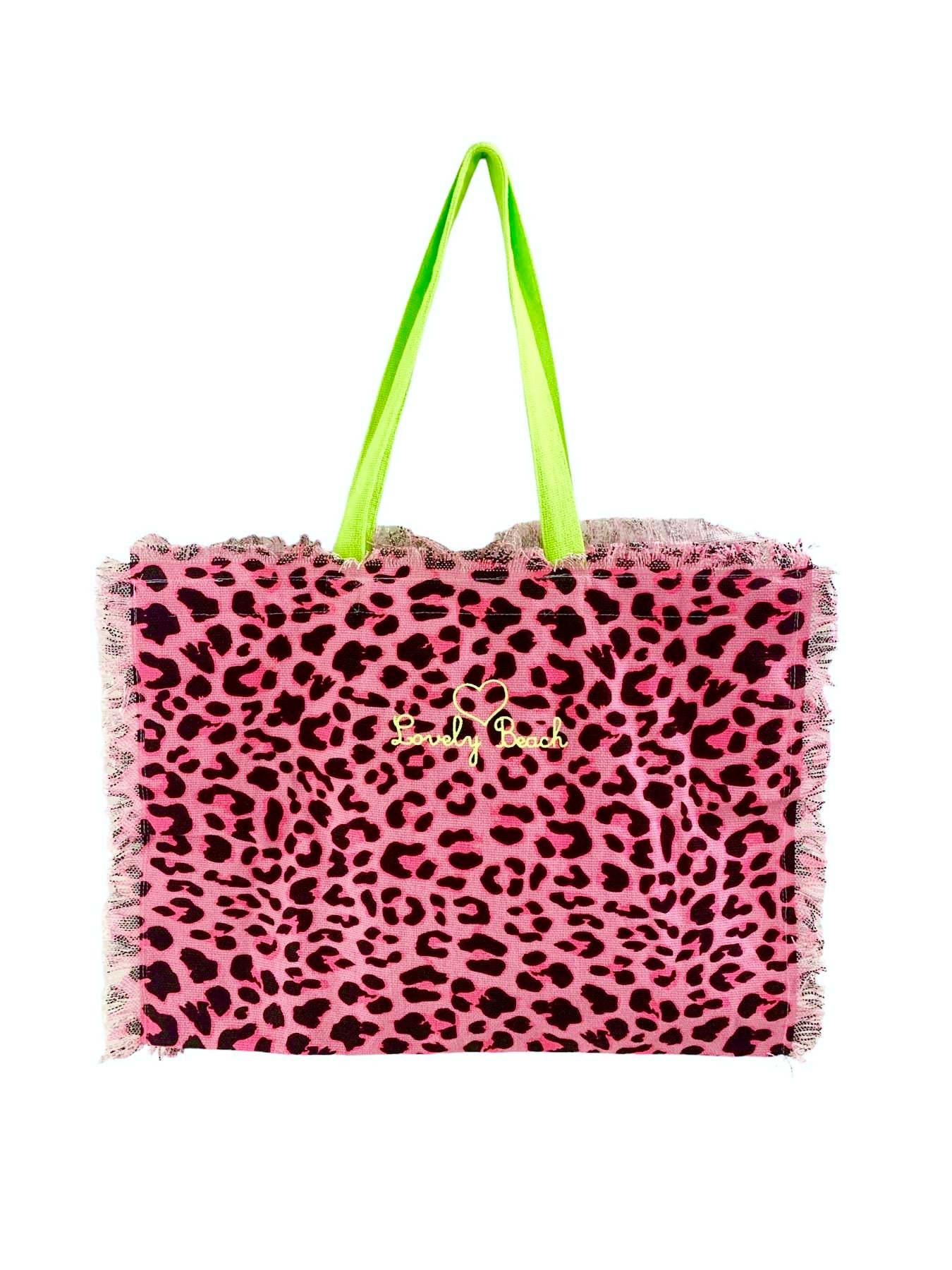 Lovely Beach Borsa Mare Beach Girl New Leopard Lovely Beach
