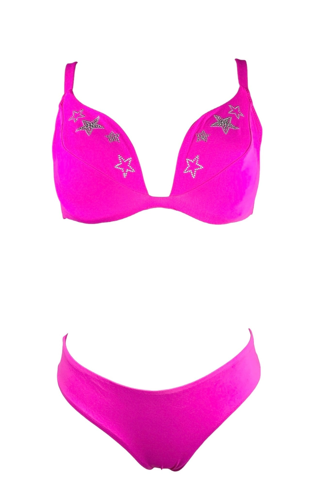 Marette Bikini Ferretto KC Cuore Stelle Fuxia - Bikini D'amare Riccione