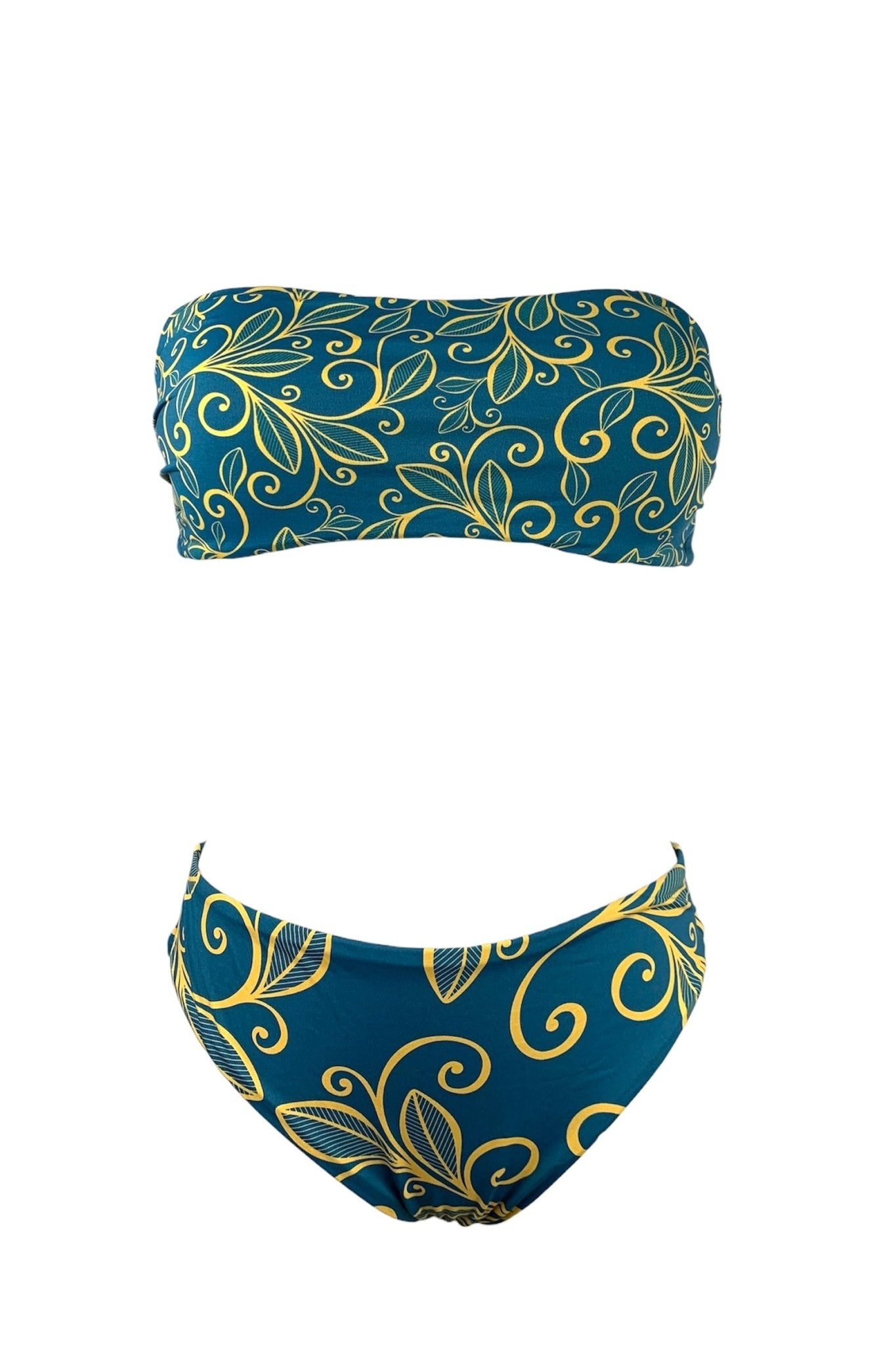 Bikini Fascia Fantasia Damasco - Bikini D'amare Riccione