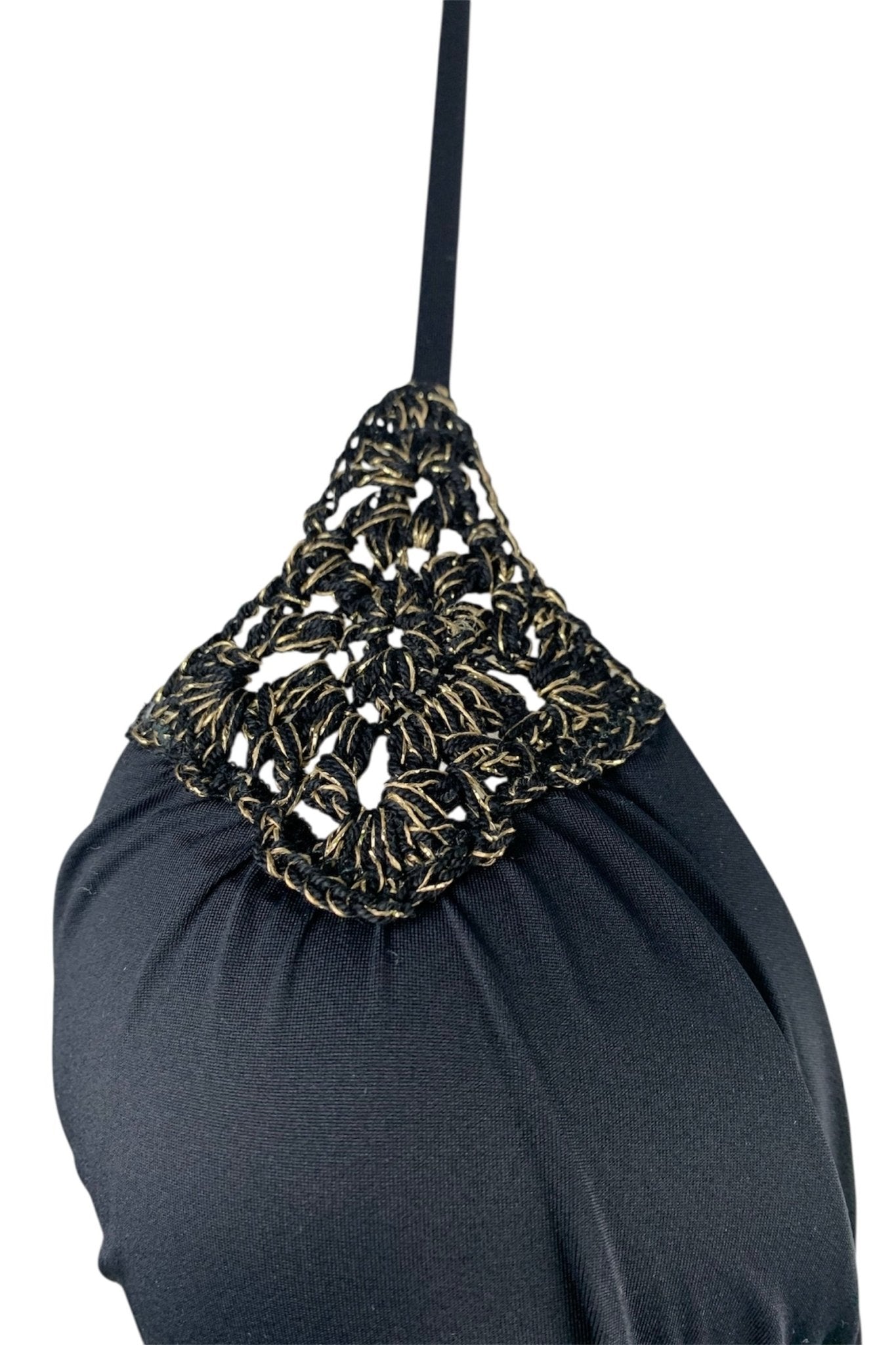 2Bekini Bikini Triangolo Crochet Nero - Bikini D'amare Riccione