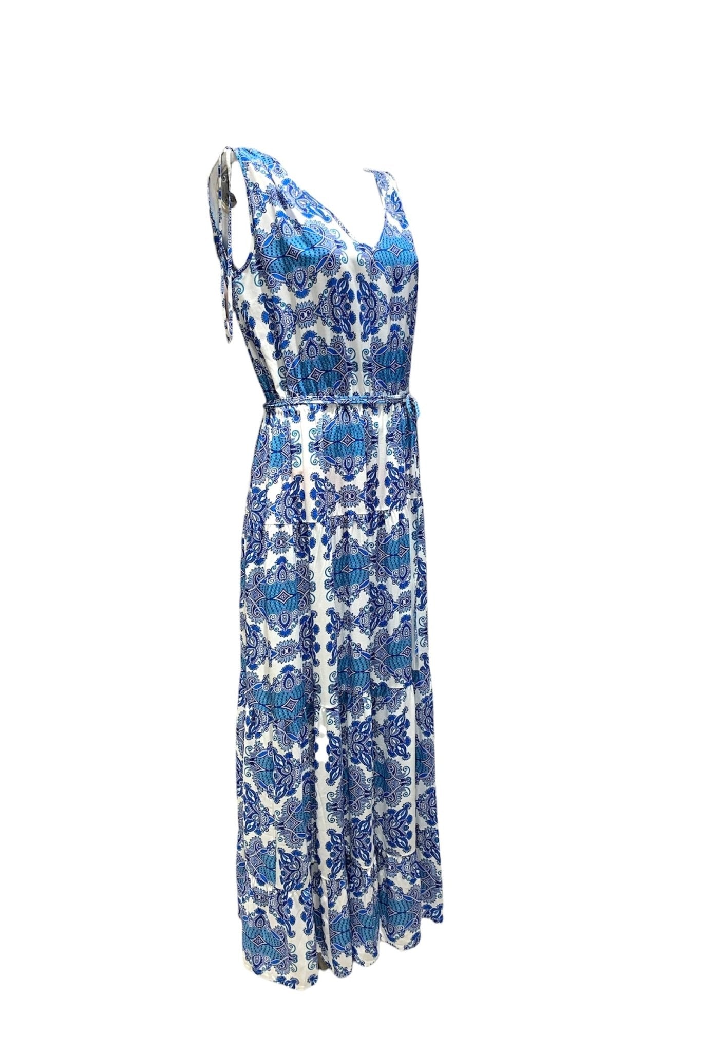 2Bekini Abito Lungo Prendisole Candy Paisley - Bikini D'amare Riccione