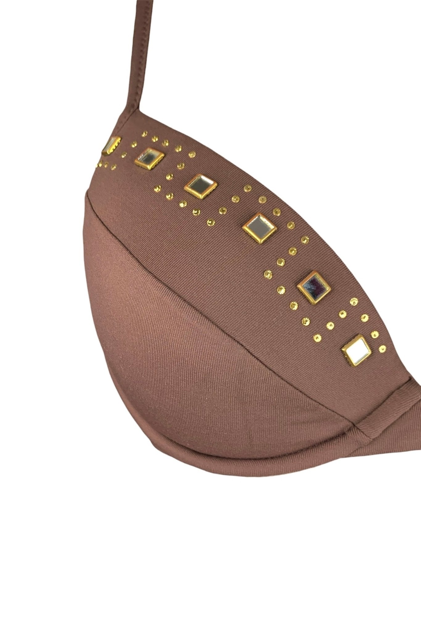 Bikini Push Up Specchietti Cioccolato - Bikini D'amare Riccione