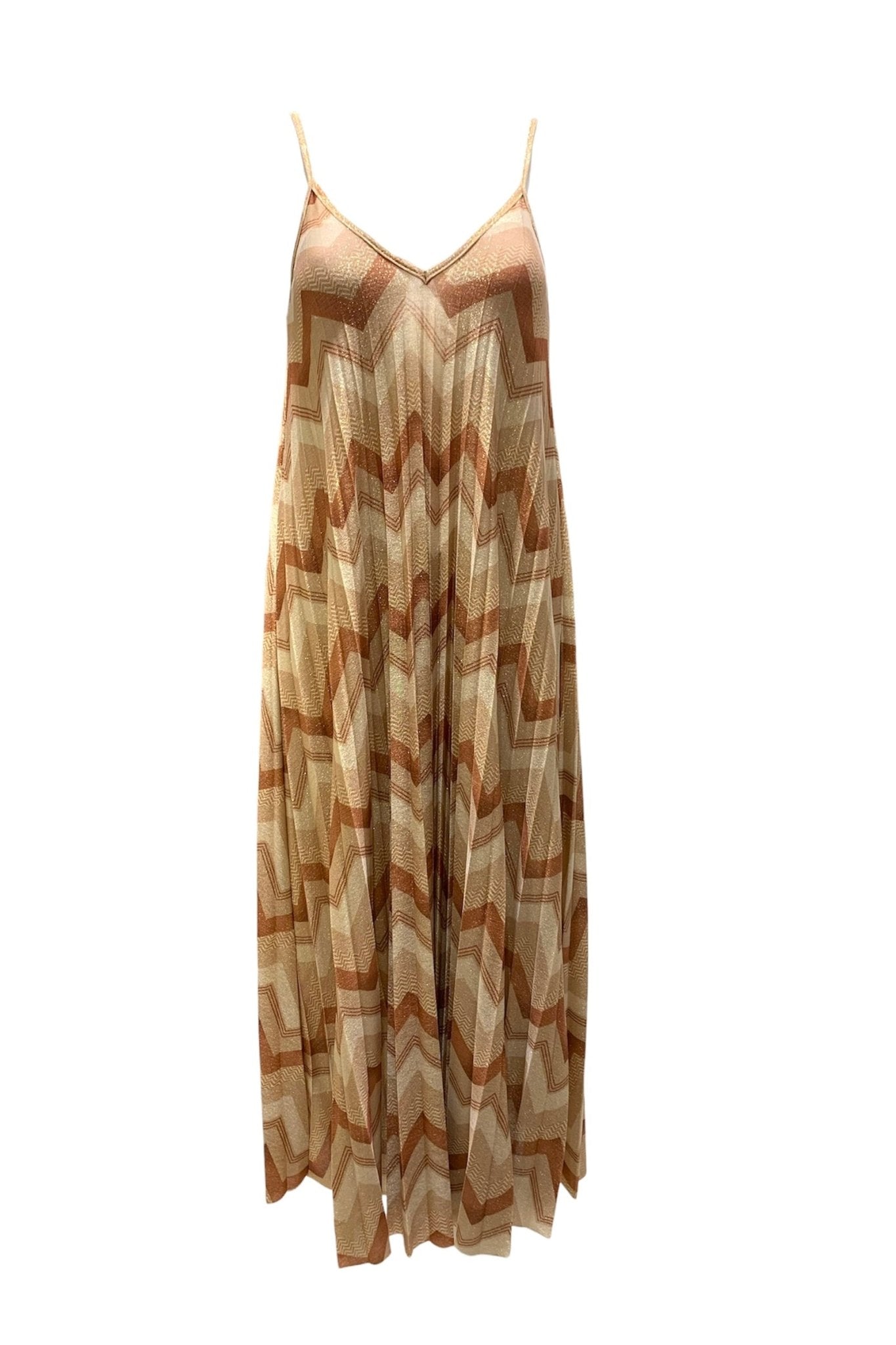 Abito Prendisole Plisse’Dorato - Bikini D'amare Riccione