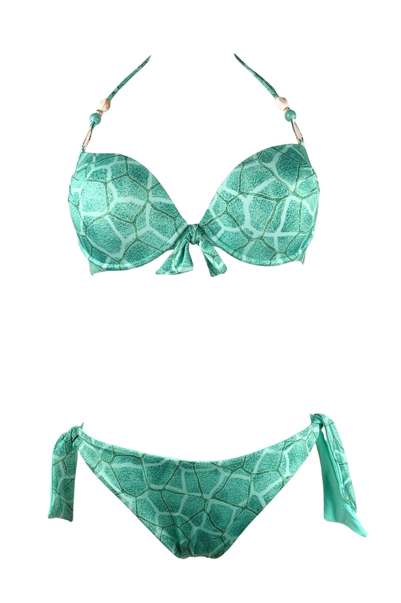 Genius Bikini Push Up Elodie Kiraf Acqua - Bikini D'amare Riccione