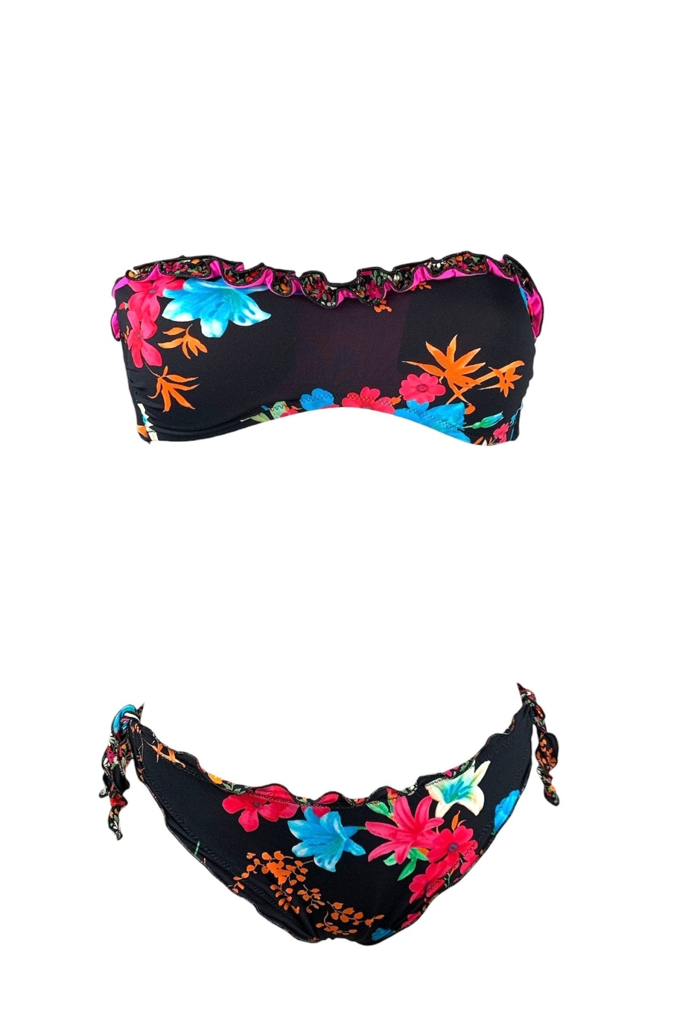 Bikini Fascia Fantasia Rouches Prillo - Bikini D'amare Riccione