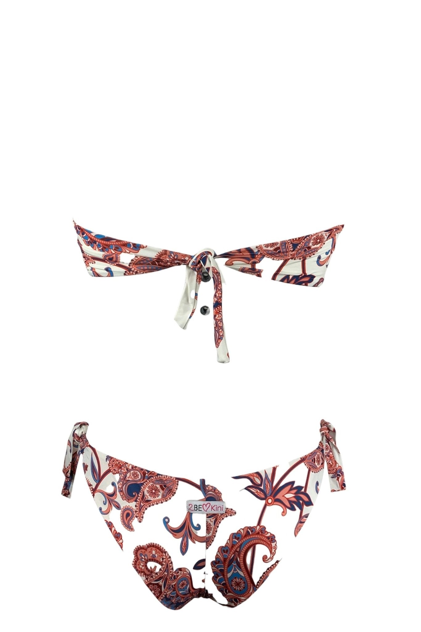 2Bekini Bikini Fascia V Aluna Avorio - Bikini D'amare Riccione