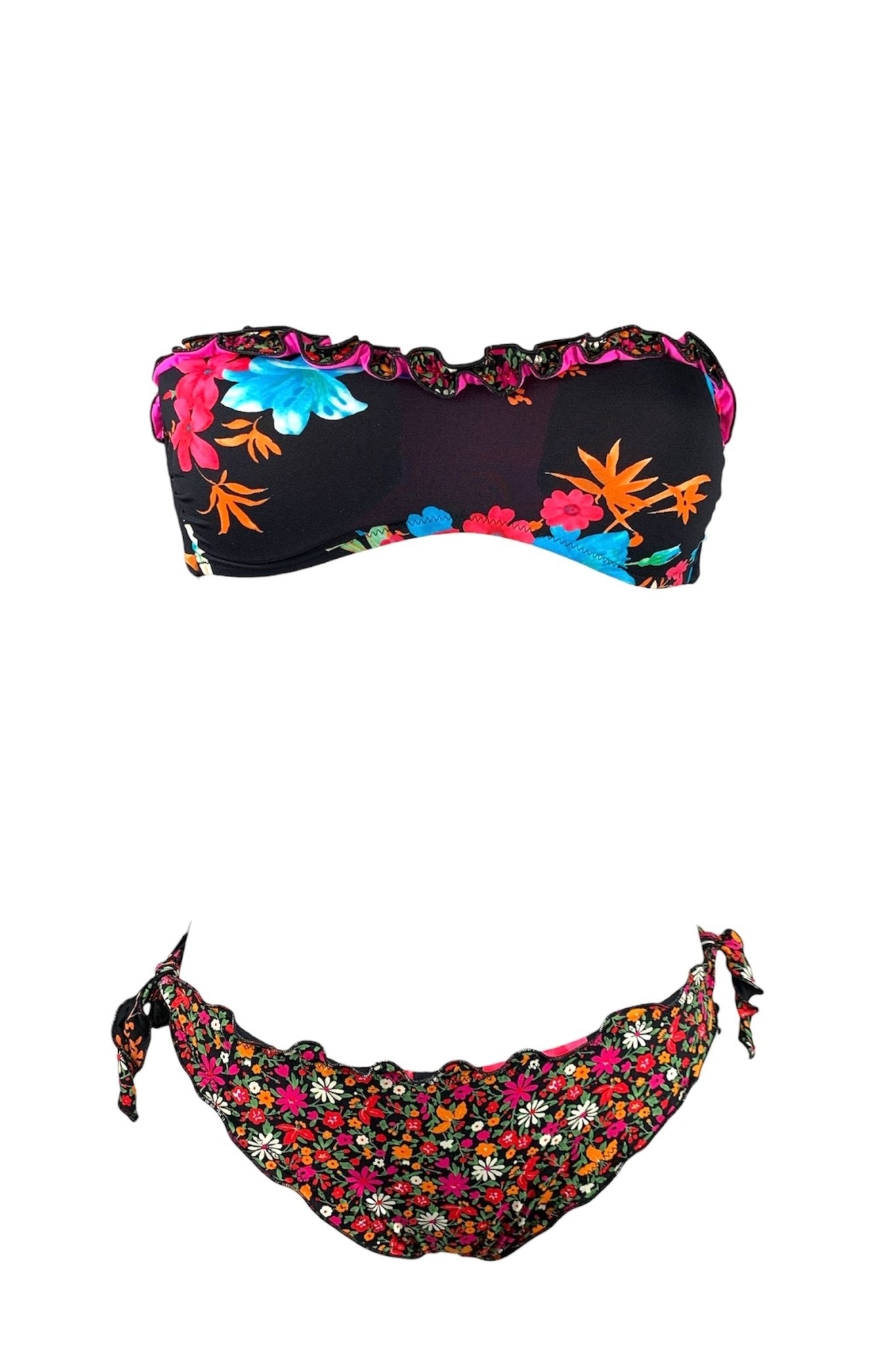Bikini Fascia Fantasia Rouches Prillo - Bikini D'amare Riccione