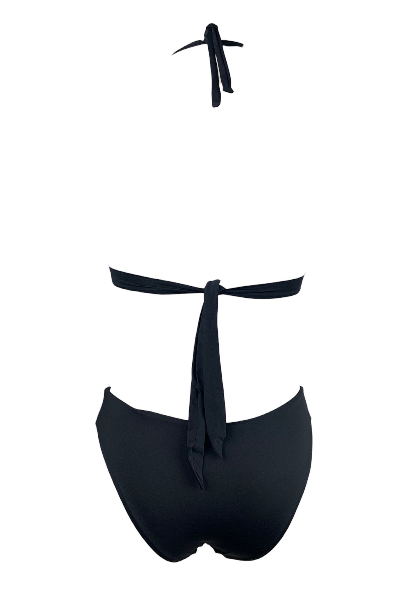Marette Bikini Triangolo Leda Nero - Bikini D'amare Riccione