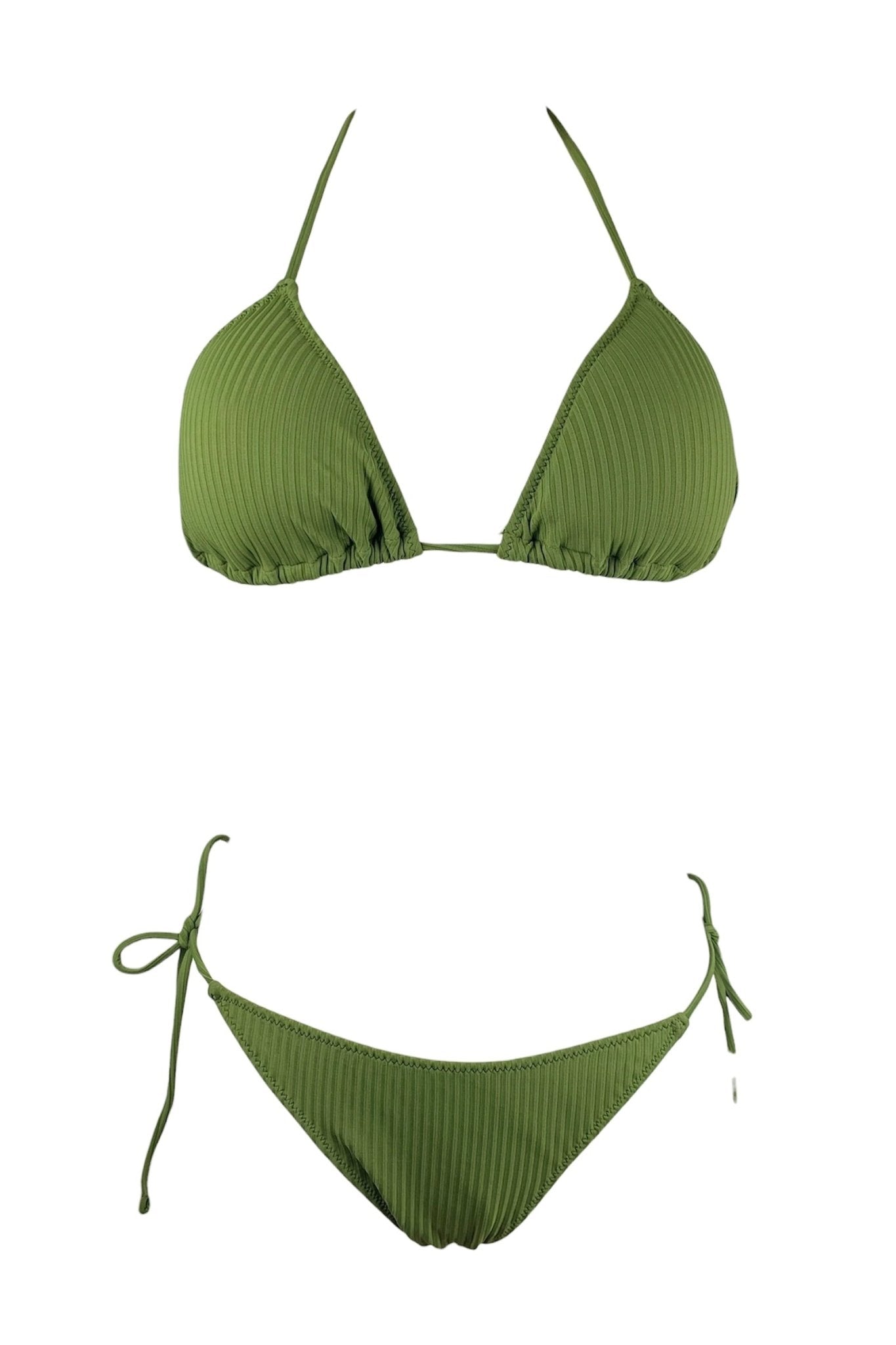 4giveness Bikini Triangolo Costine Ribs - Scegli il Colore - Bikini D'amare Riccione