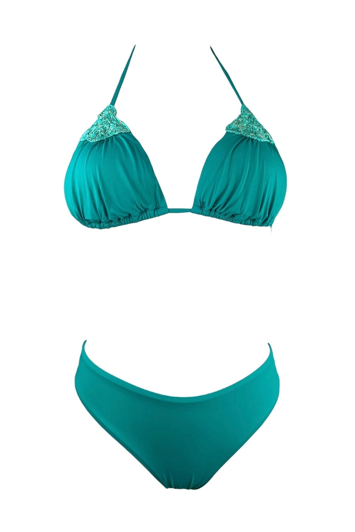 2Bekini Bikini Triangolo Crochet Caraibi - Bikini D'amare Riccione