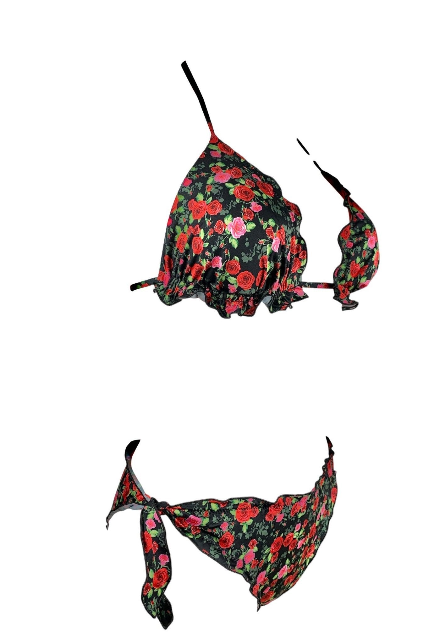 2Bekini Bikini Triangolo Prillo Rose