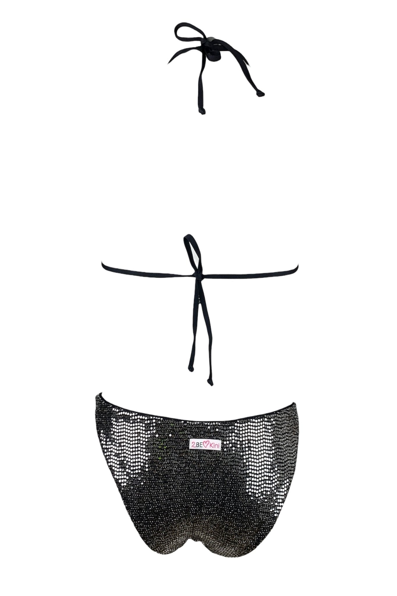 Bikini Triangolo Mirror Argento 2Bekini - Bikini D'amare Riccione