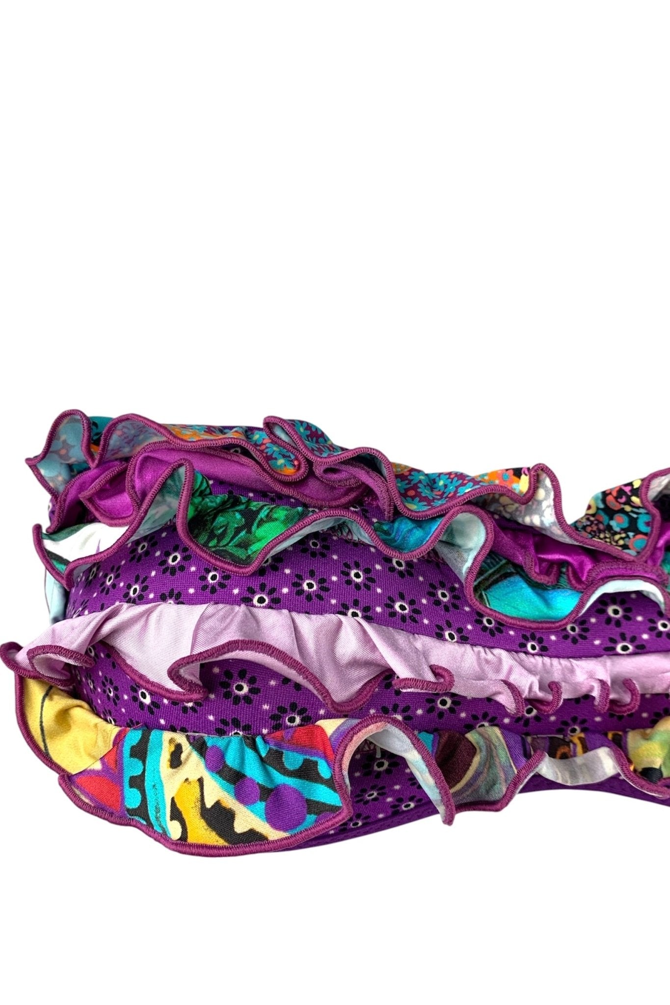 Bikini Fascia Rouches Fantasia - Bikini D'amare Riccione