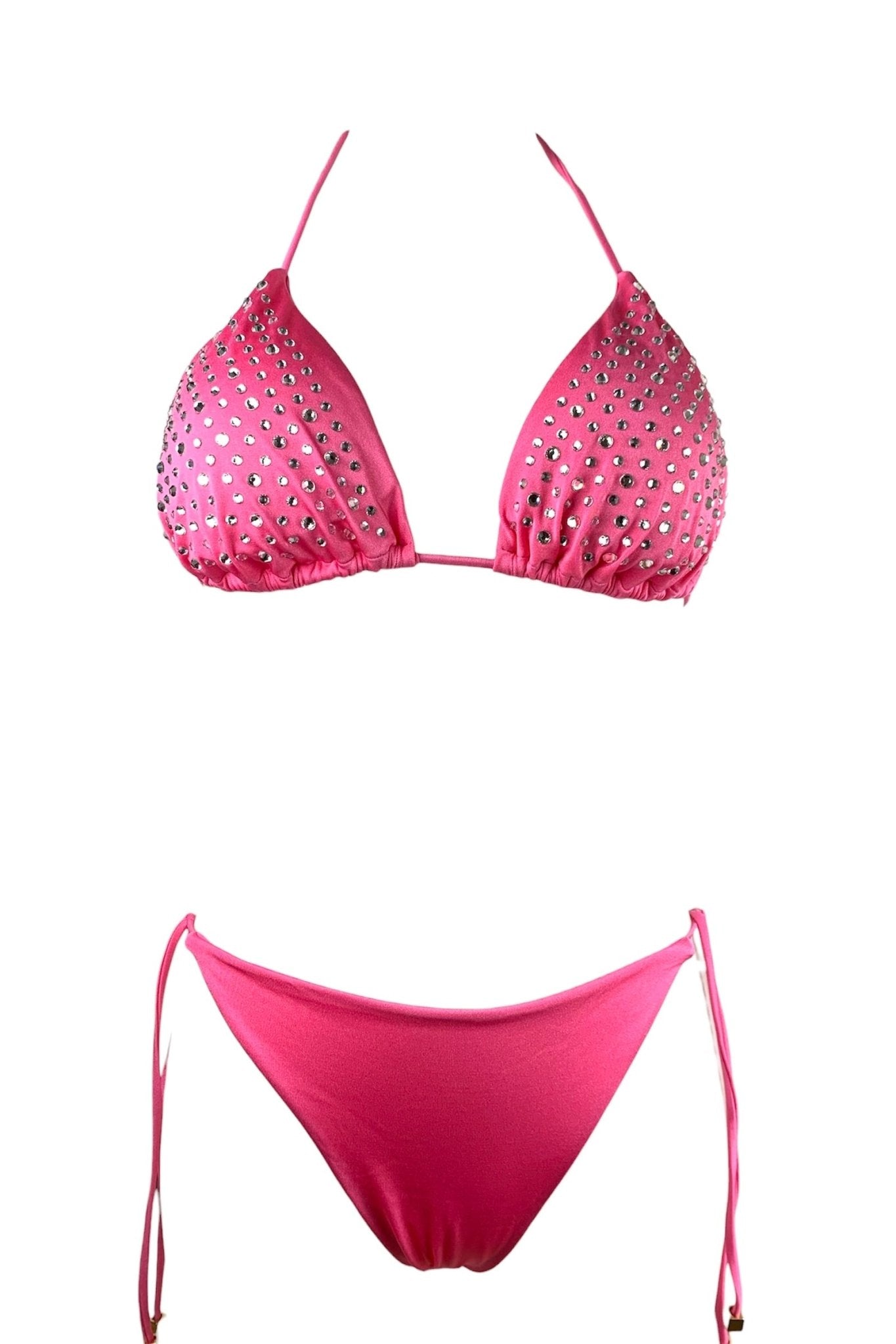4giveness Bikini Triangolo Strass - Scegli il Colore - Bikini D'amare Riccione