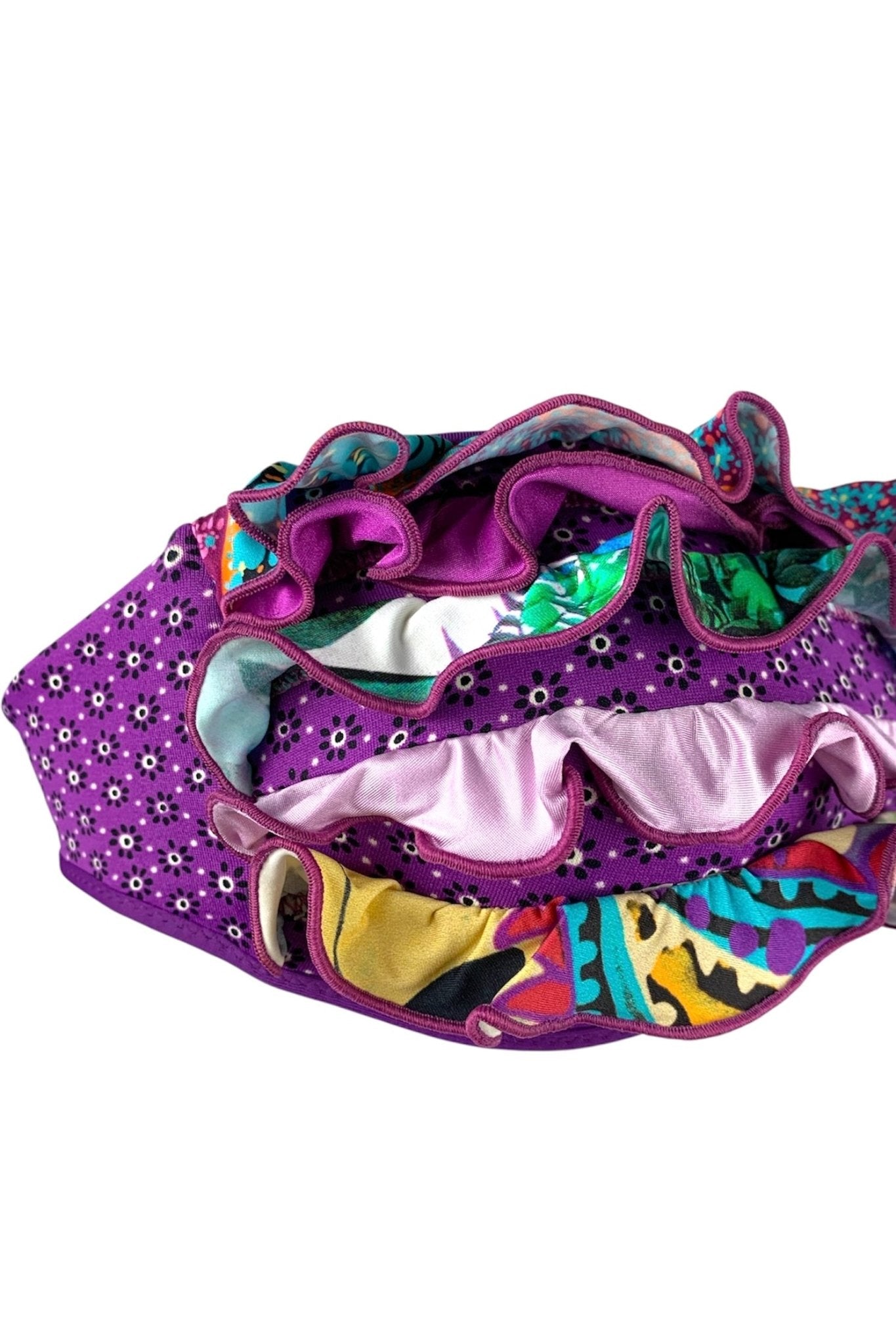 Bikini Fascia Rouches Fantasia - Bikini D'amare Riccione