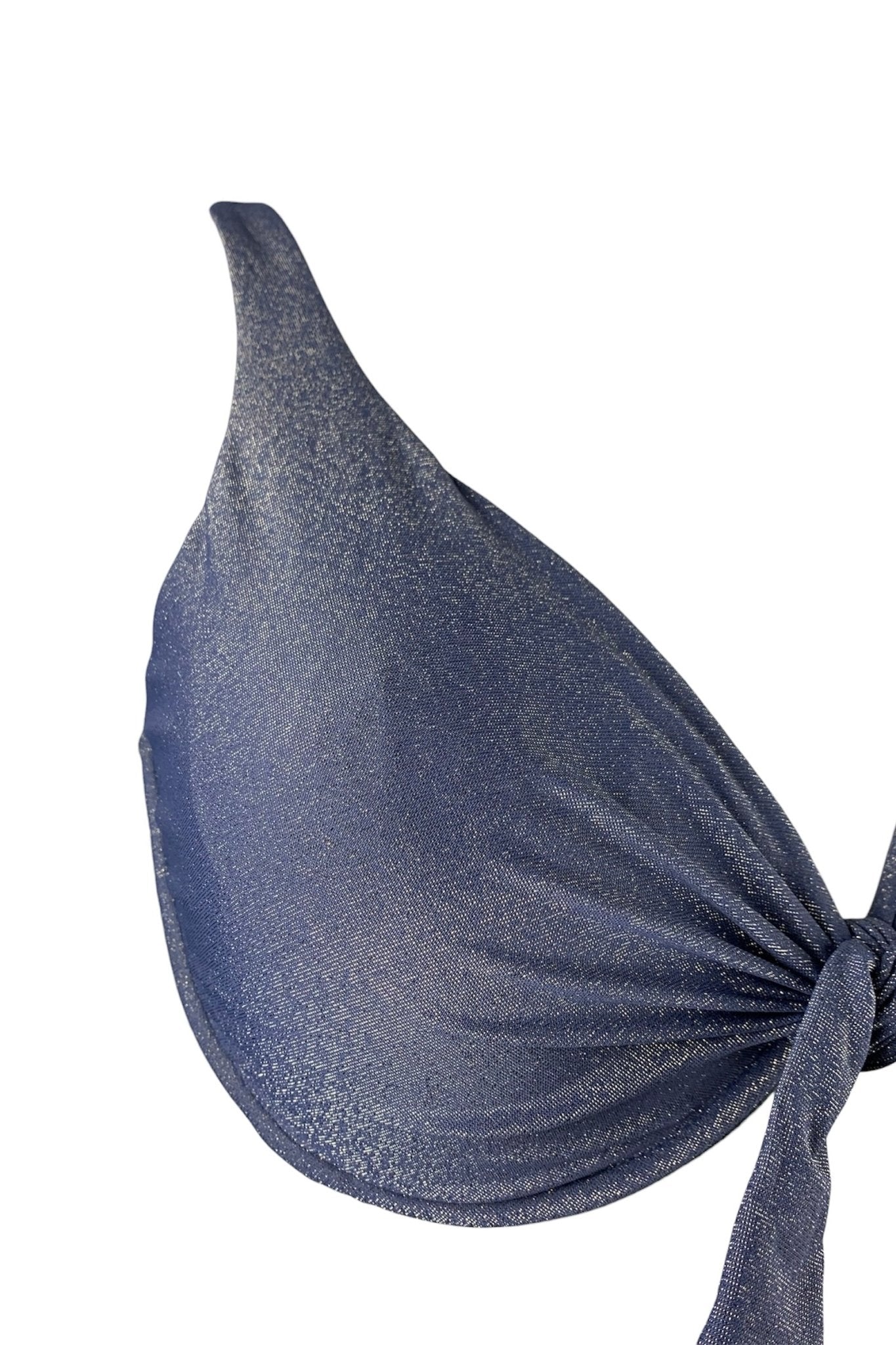 Genius Bikini Ferretto Gilda KD Lurex Blu - Bikini D'amare Riccione