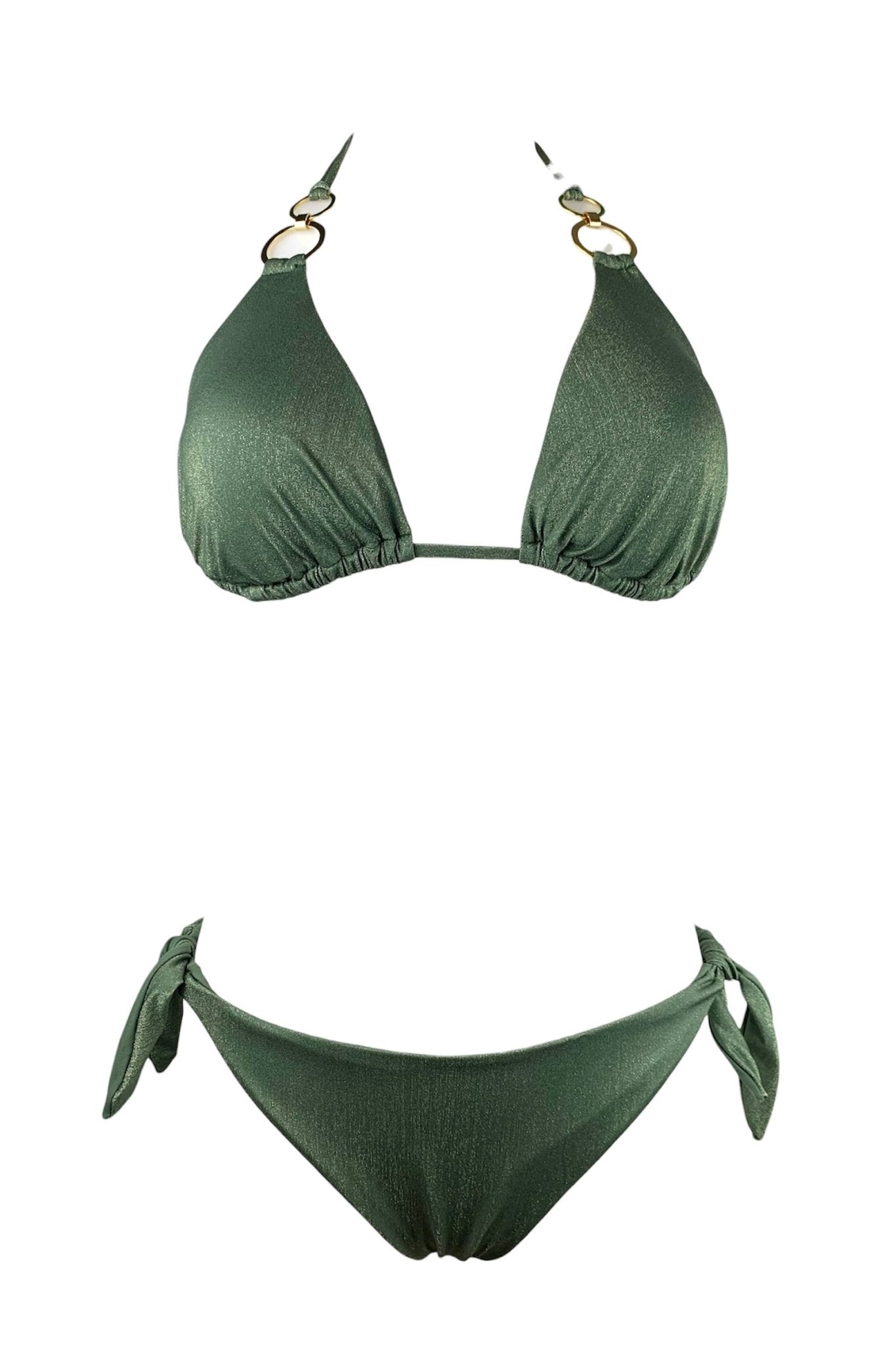 Bikini Triangolo Lurex Jewel Lunatica - Bikini D'amare Riccione