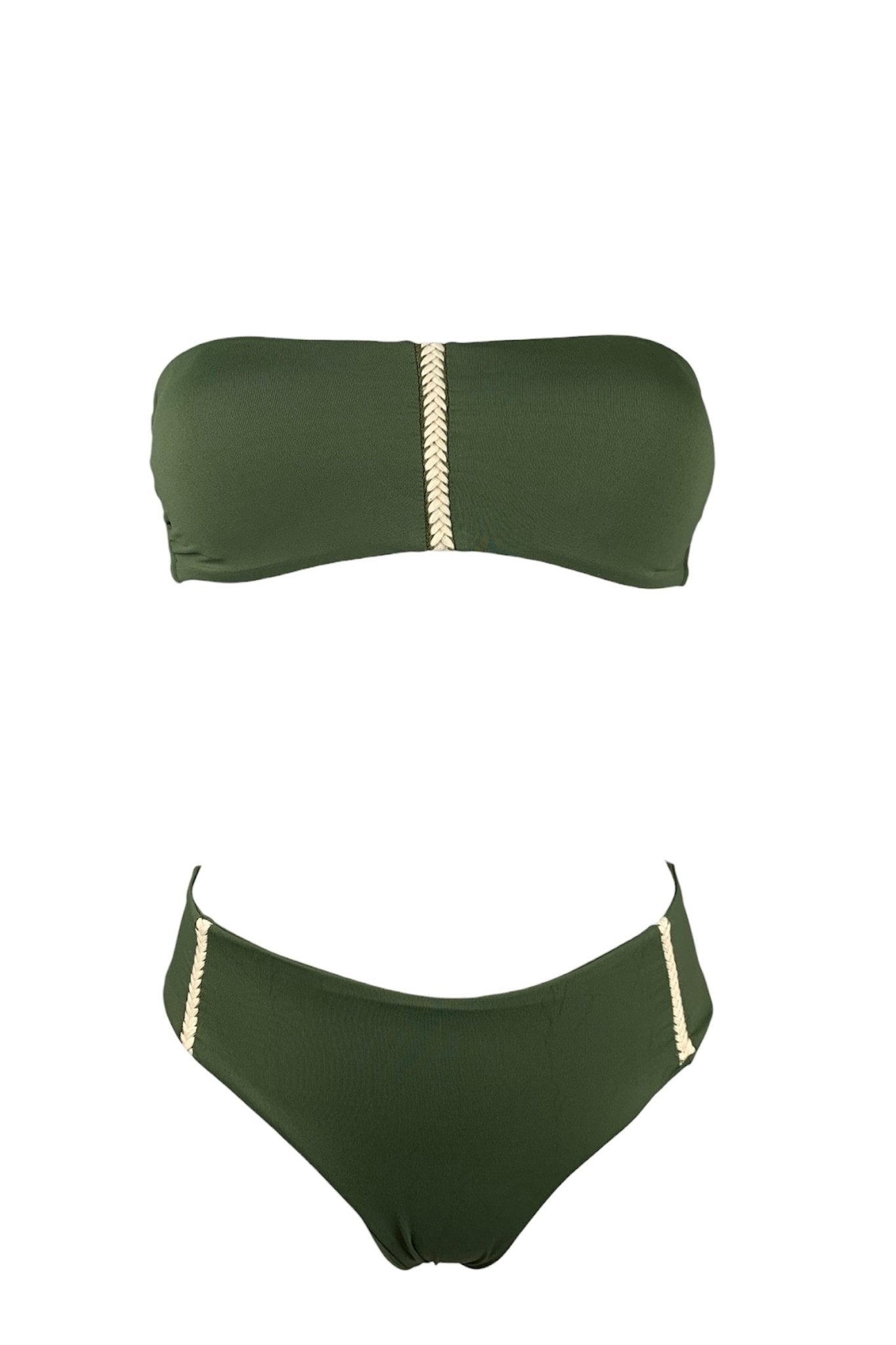 Bikini Fascia Braid Campo Dei Fiori - Scegli il Colore - Bikini D'amare Riccione