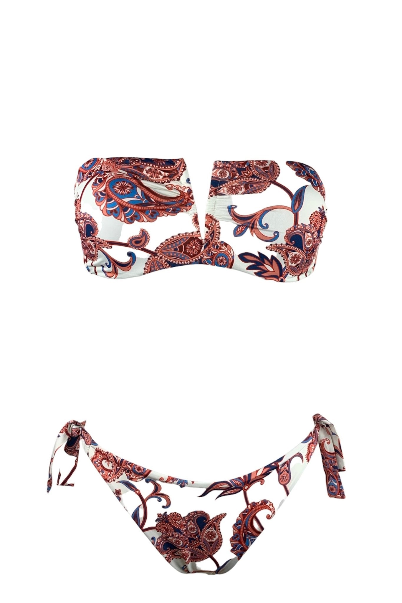 2Bekini Bikini Fascia V Aluna Avorio - Bikini D'amare Riccione