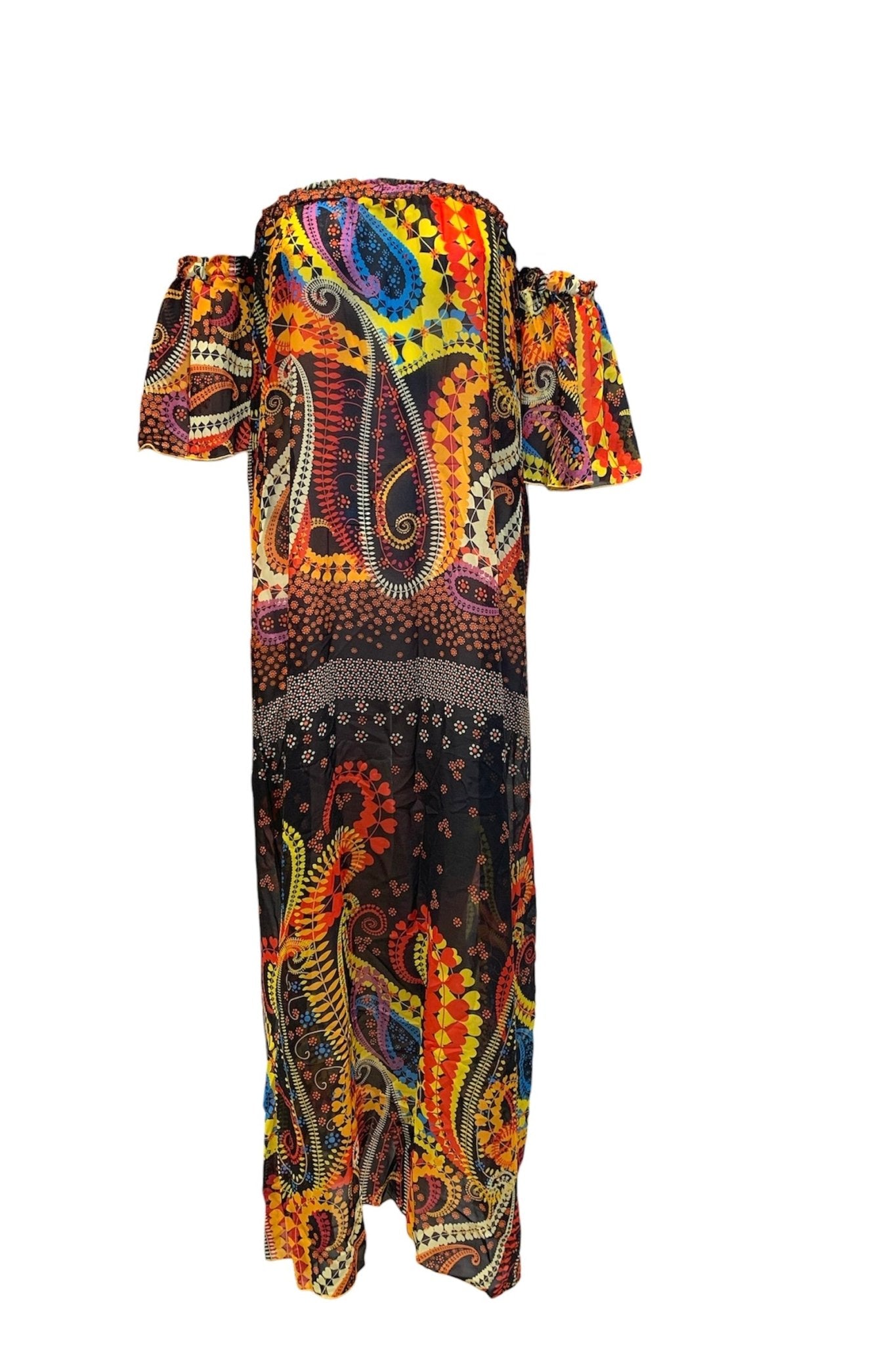 Susy Mix Abito Lungo Fantasia Arriccio - Bikini D'amare Riccione