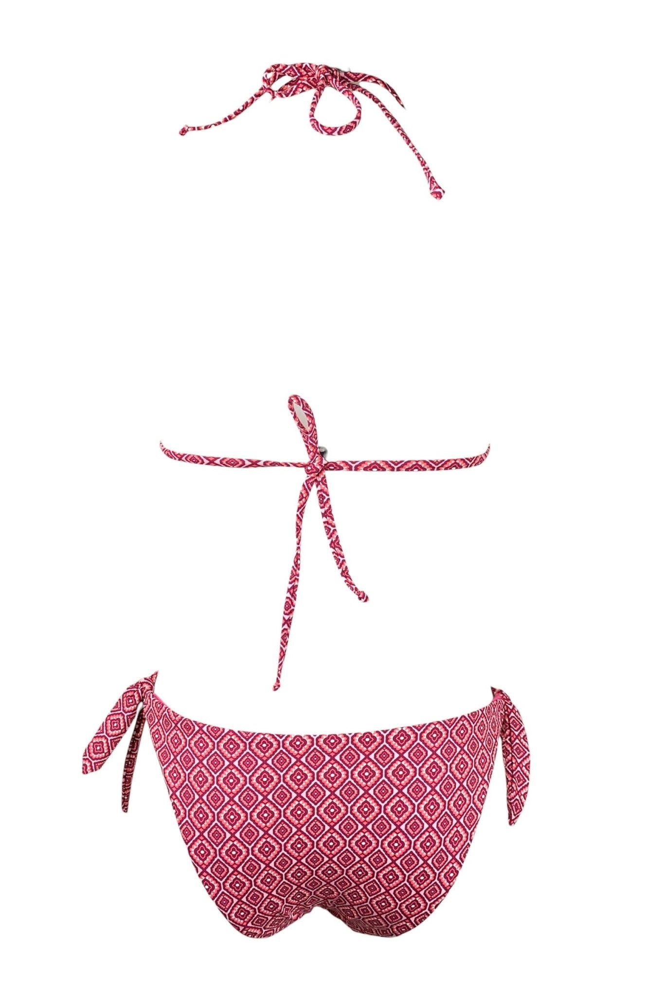 Bikini Triangolo Rombi Rosa - Bikini D'amare Riccione